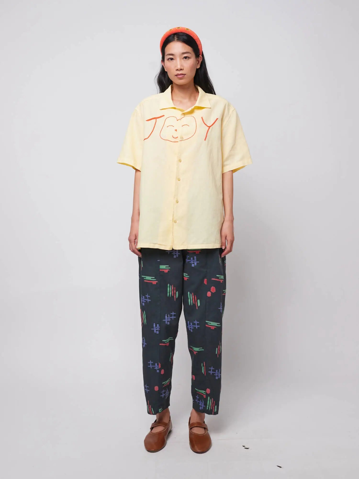 Bobo Choses WOMAN | Multicolour artwork print cocoon pants