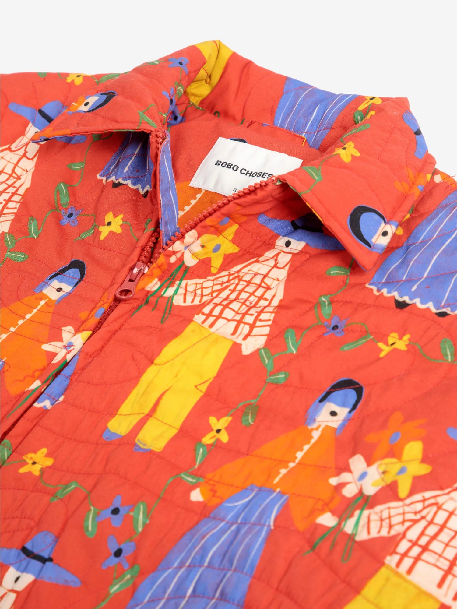 Bobo Choses WOMAN | Couples print quilted jacket