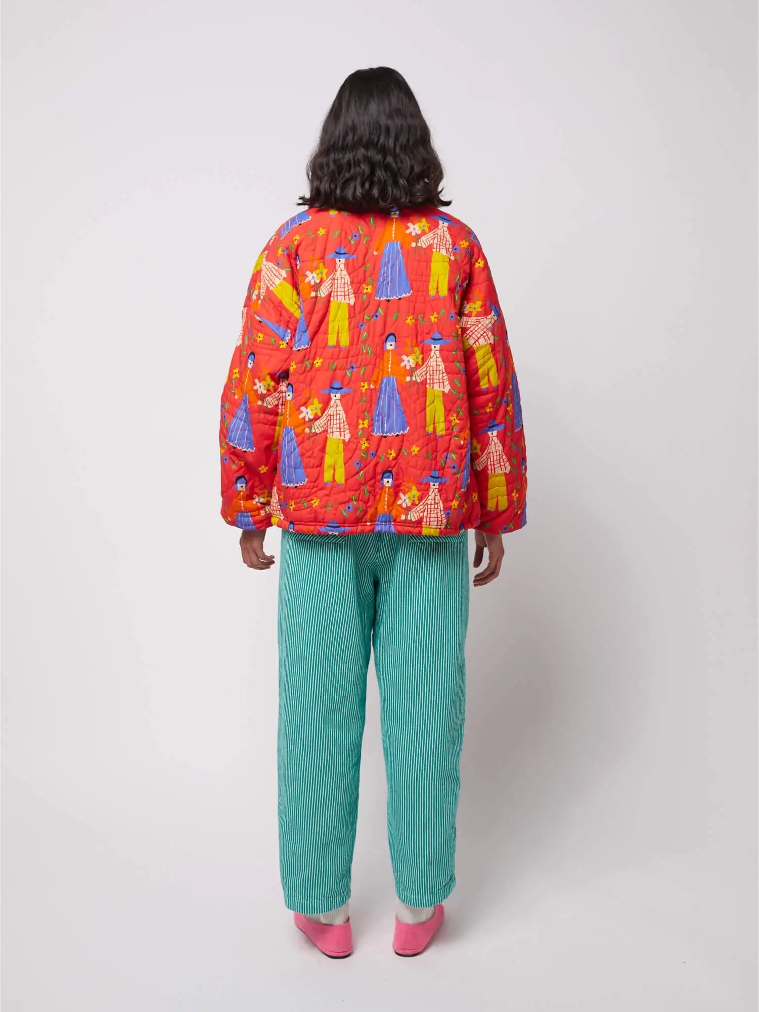 Bobo Choses WOMAN | Couples print quilted jacket