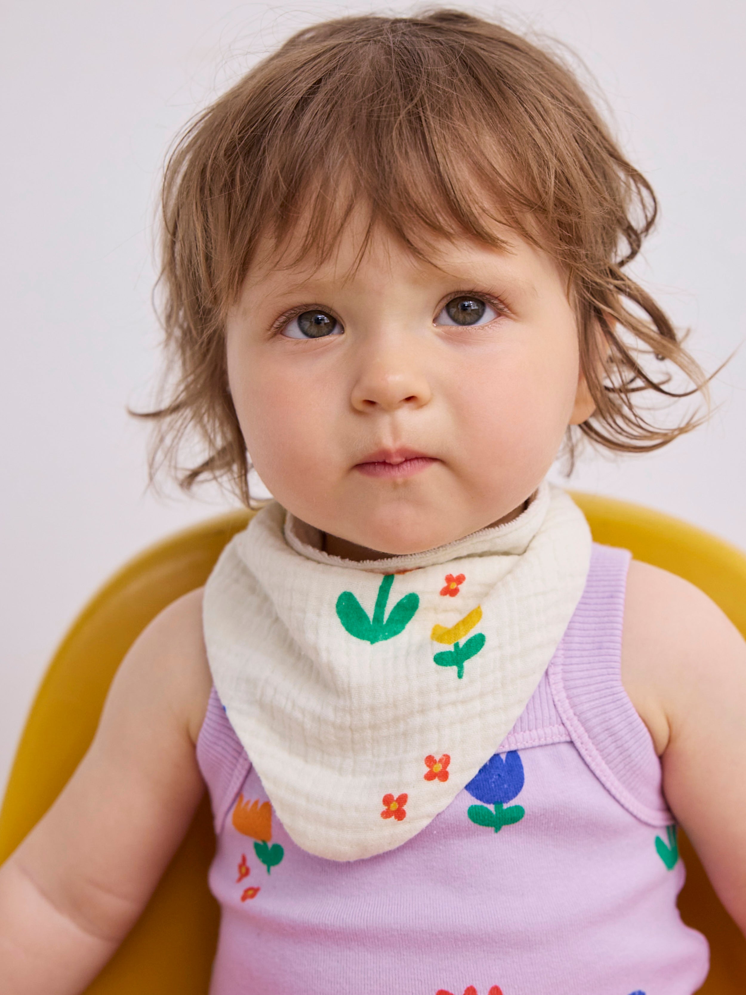 Bobo Choses BABY | Garden Party muslin and bib set SS25