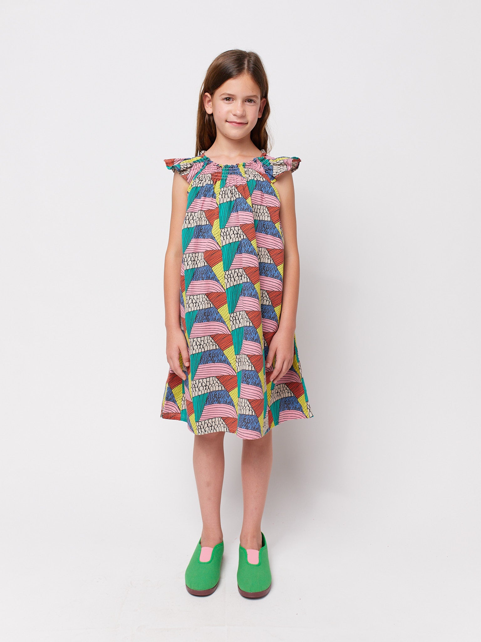 Bobo Choses *Limited Edition | Prisma all over ruffled woven dress