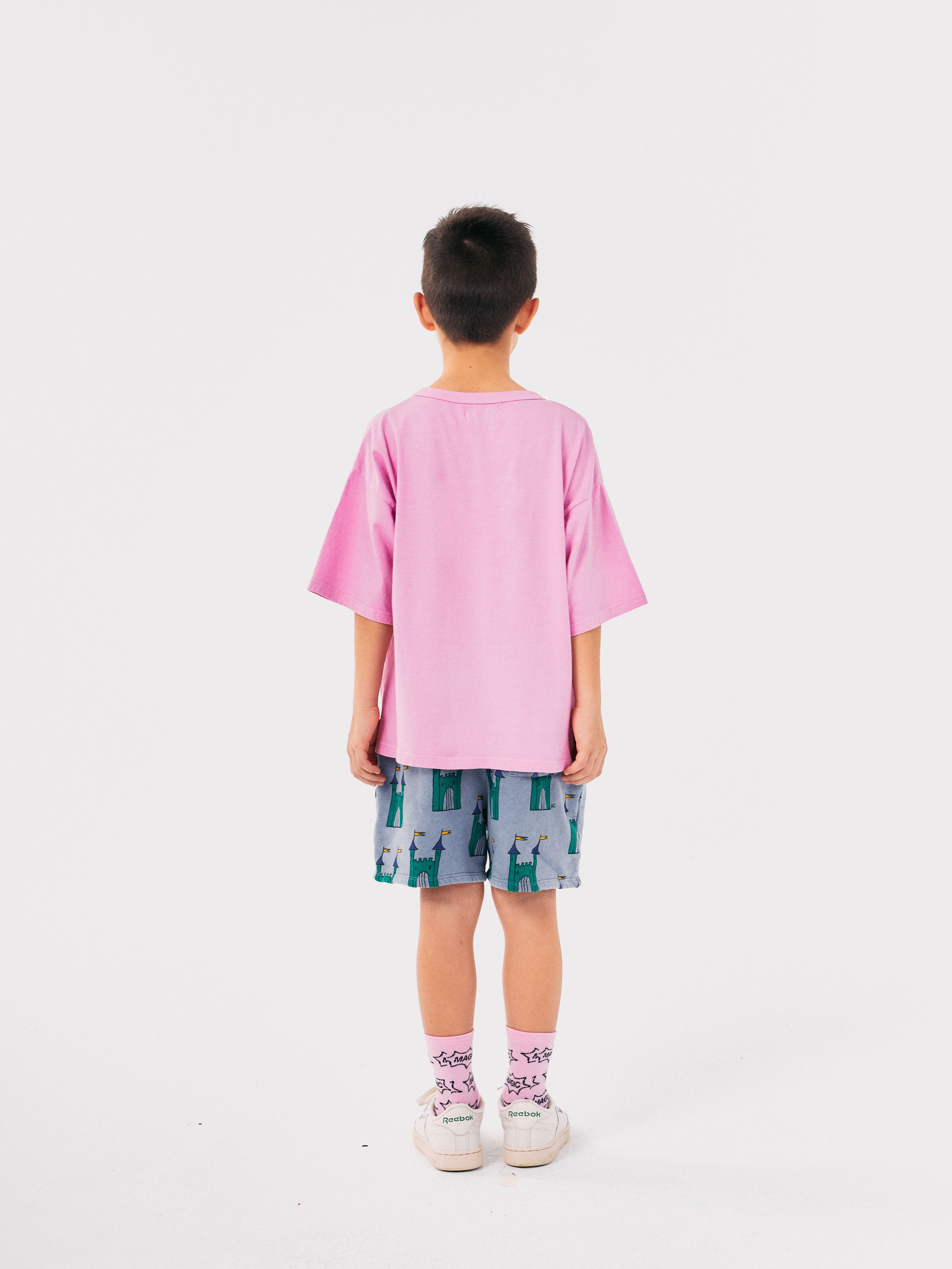 Bobo Choses | Faraway Castle all over bermuda shorts