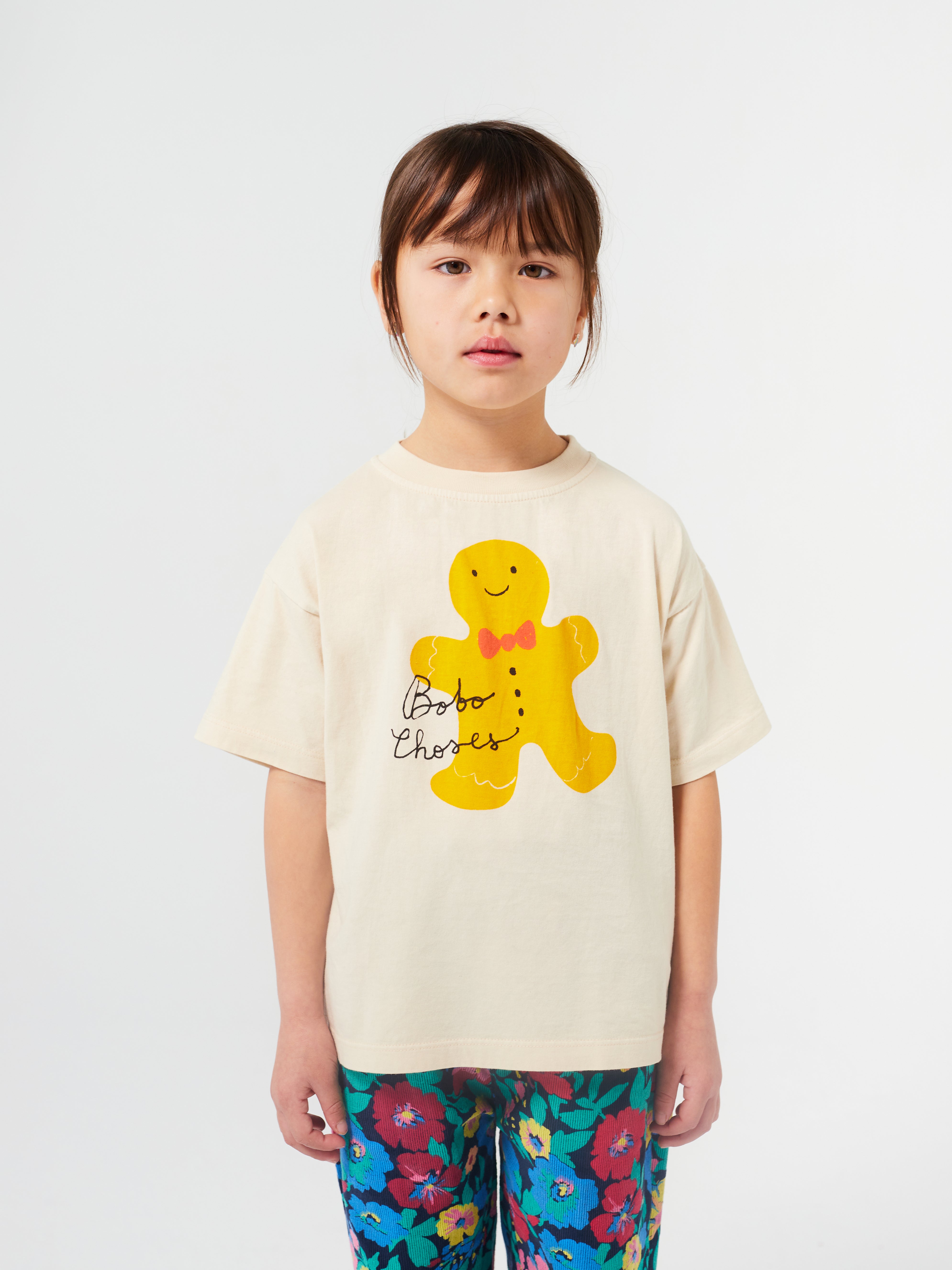 New Bobo Choses | Gingerbread short sleeve T-shirt