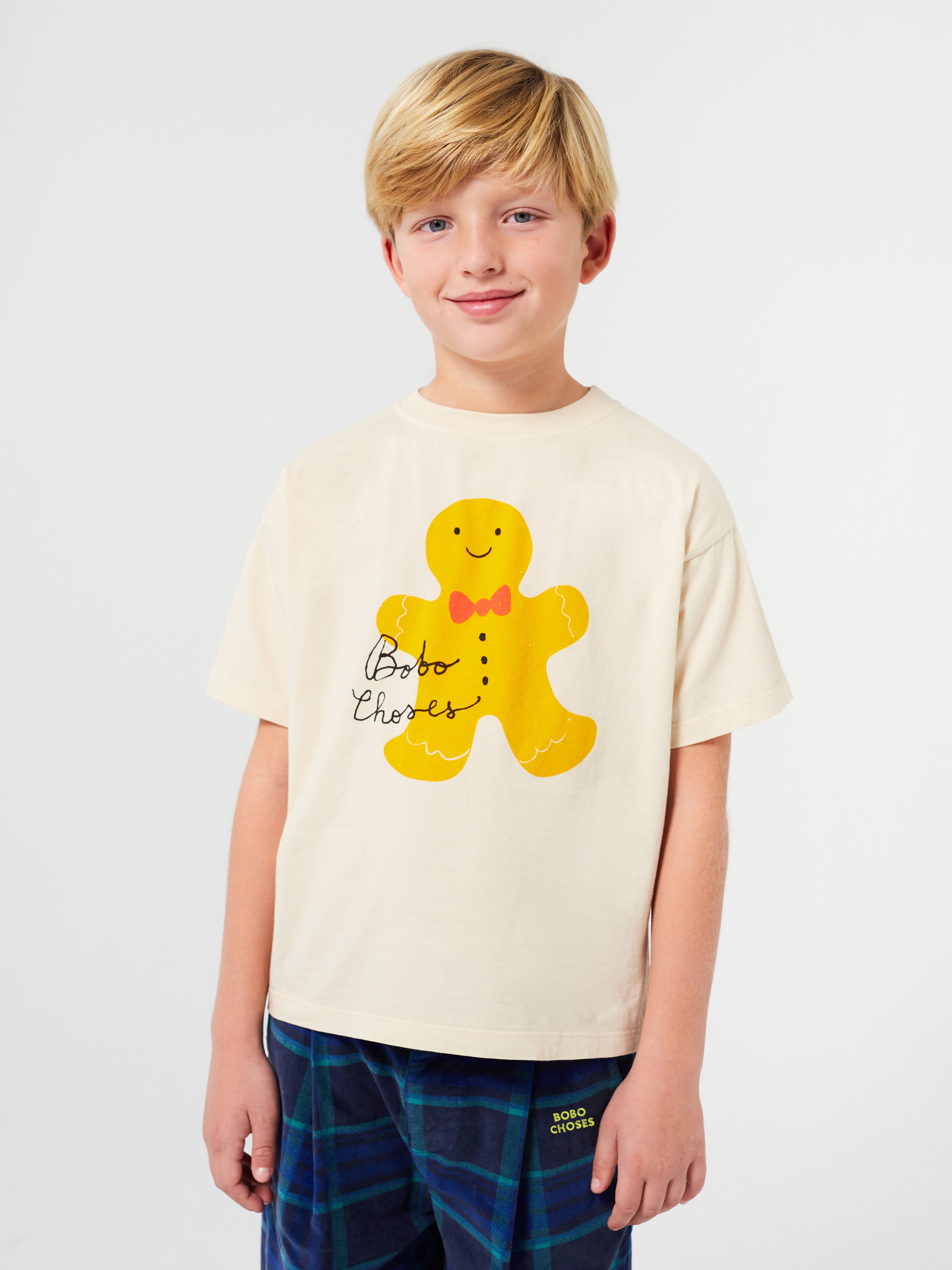 New Bobo Choses | Gingerbread short sleeve T-shirt