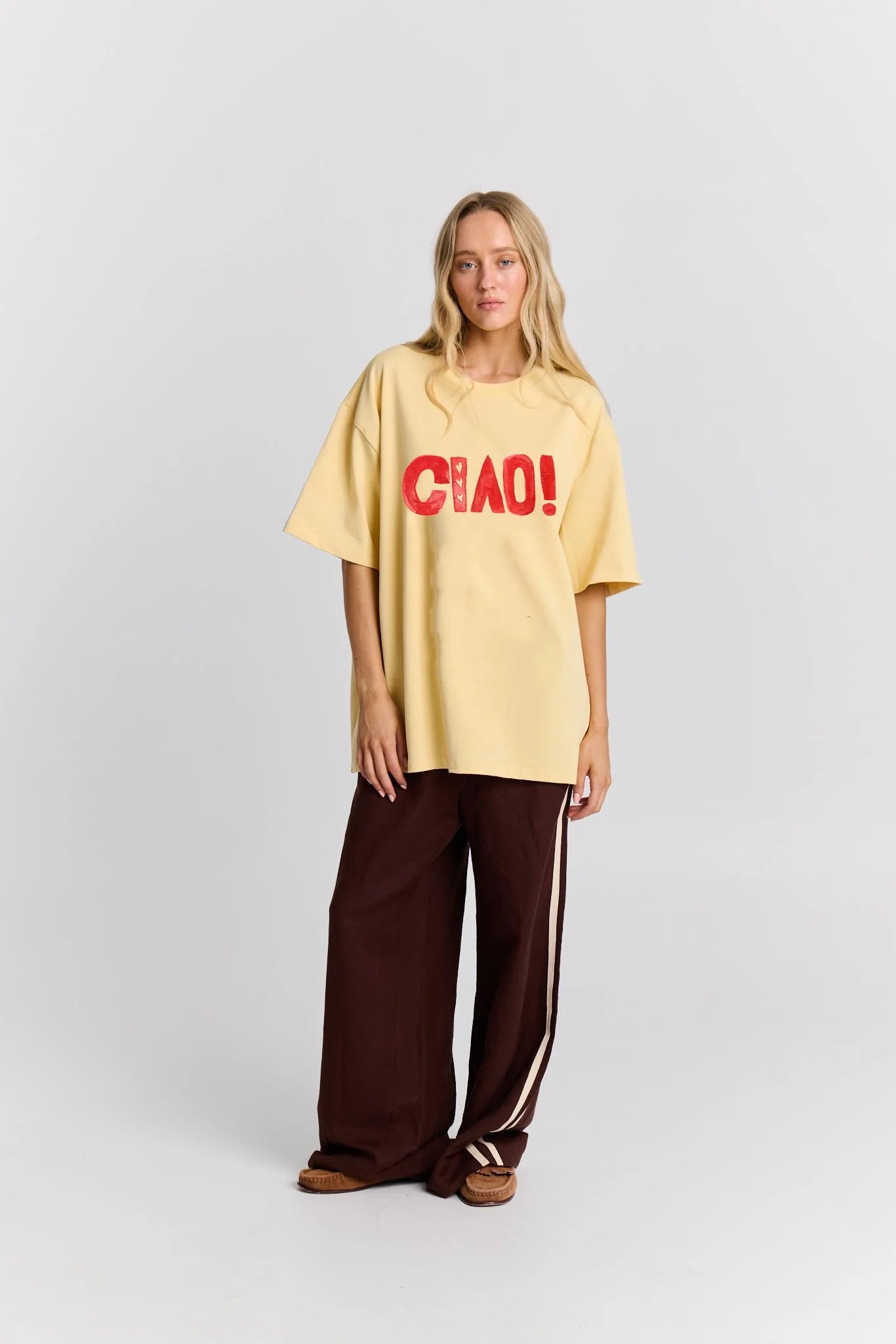 Maku | Ciao Oversized Tee - Butter