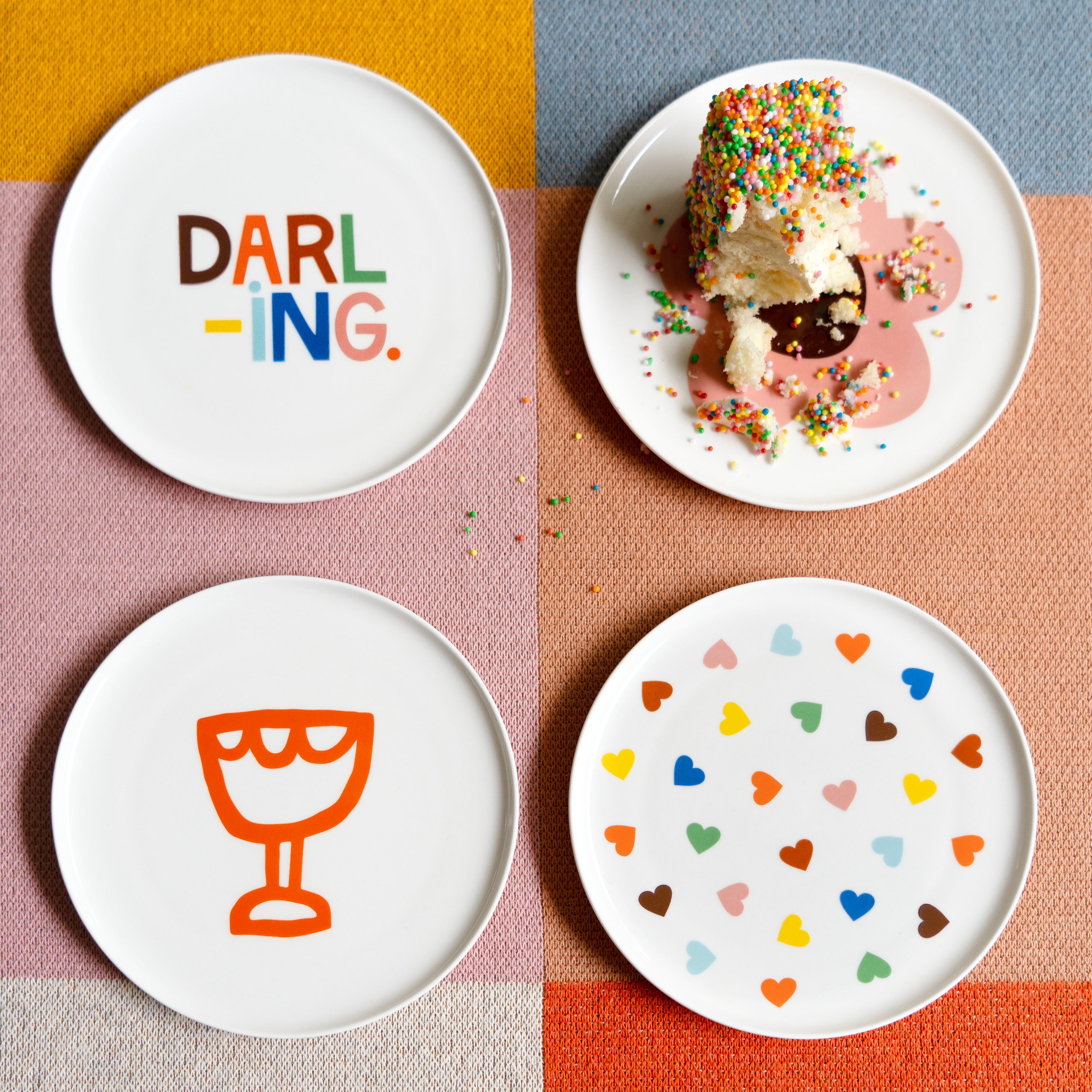 New Castle & Things | Darling Art Edition Plate Set