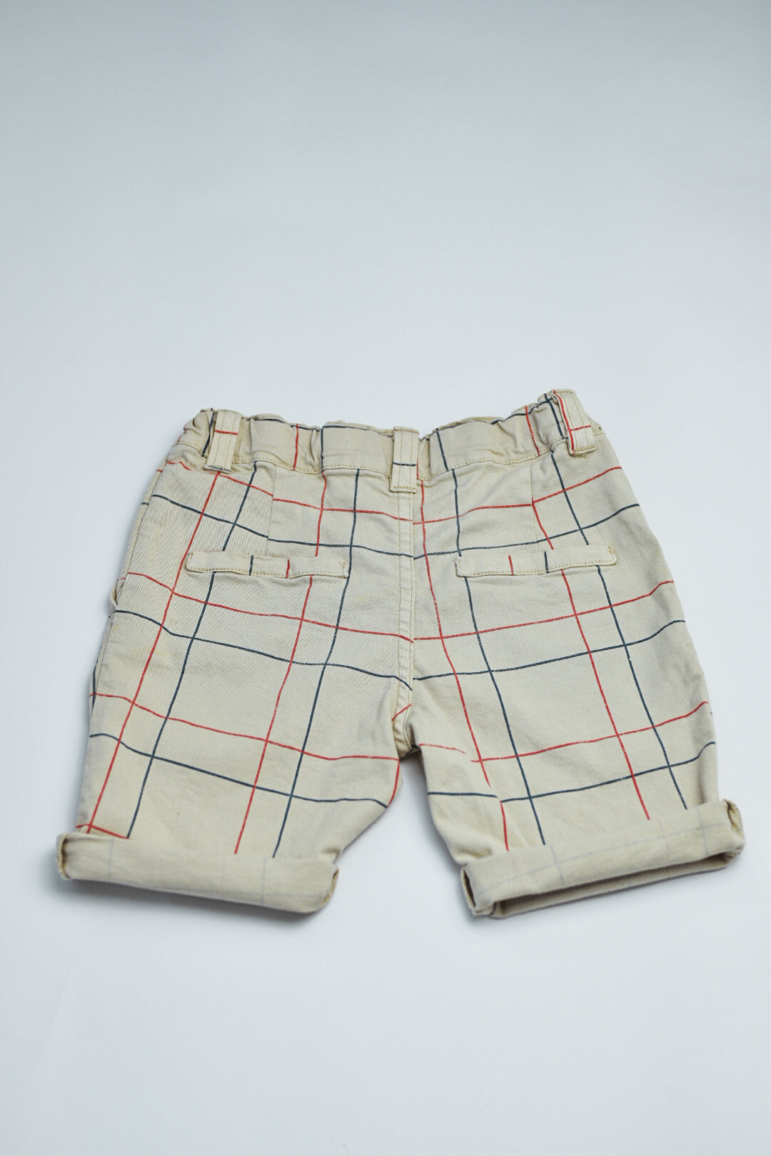 RE LOVED Bobo Choses check short size 4-5