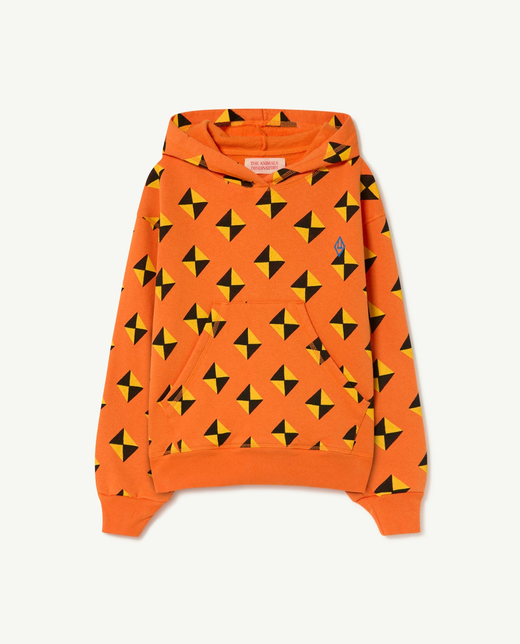 The Animals Observatory | Beaver Hoodie Orange