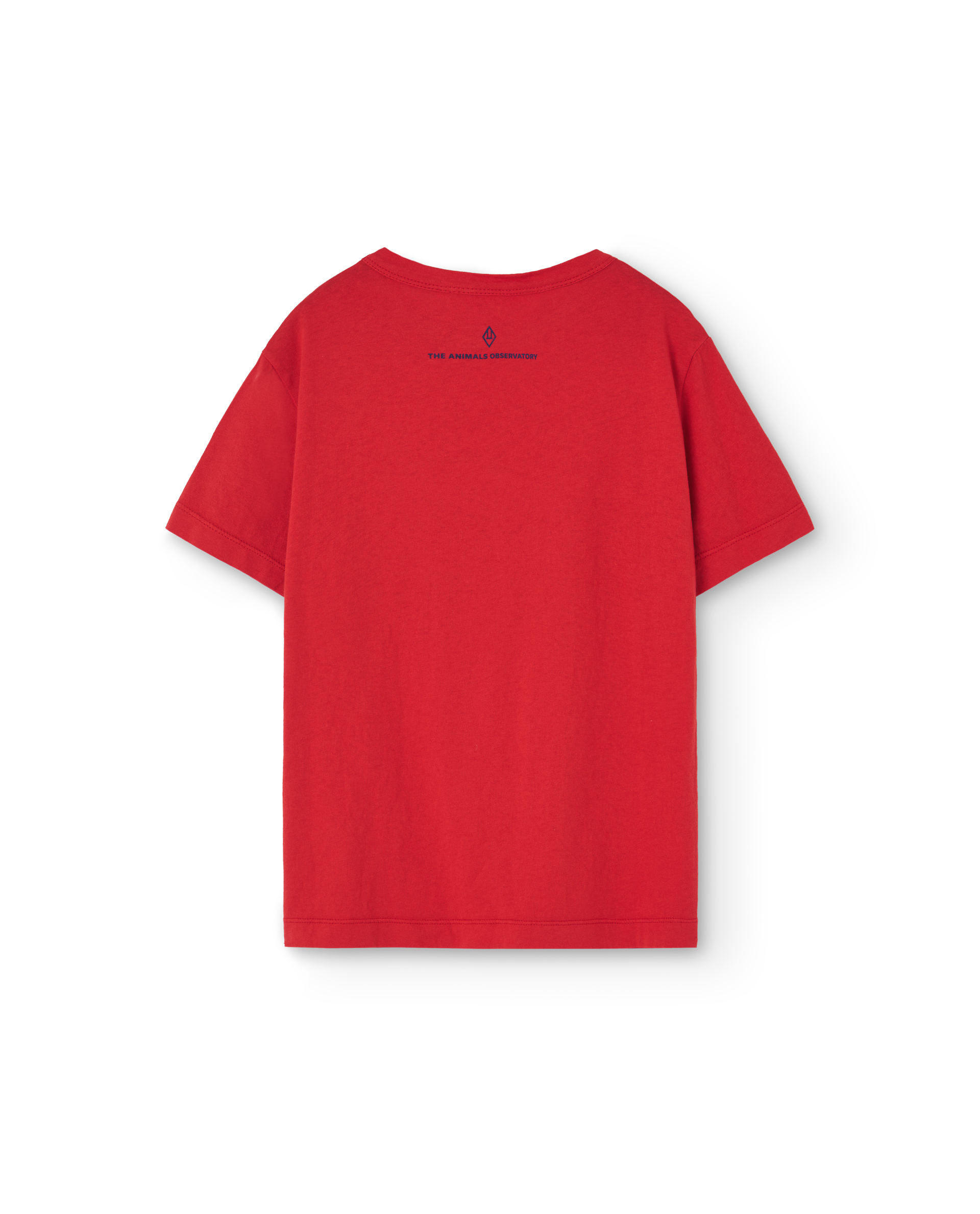 The Animals Observatory | Rooster Holiday T shirt- Red