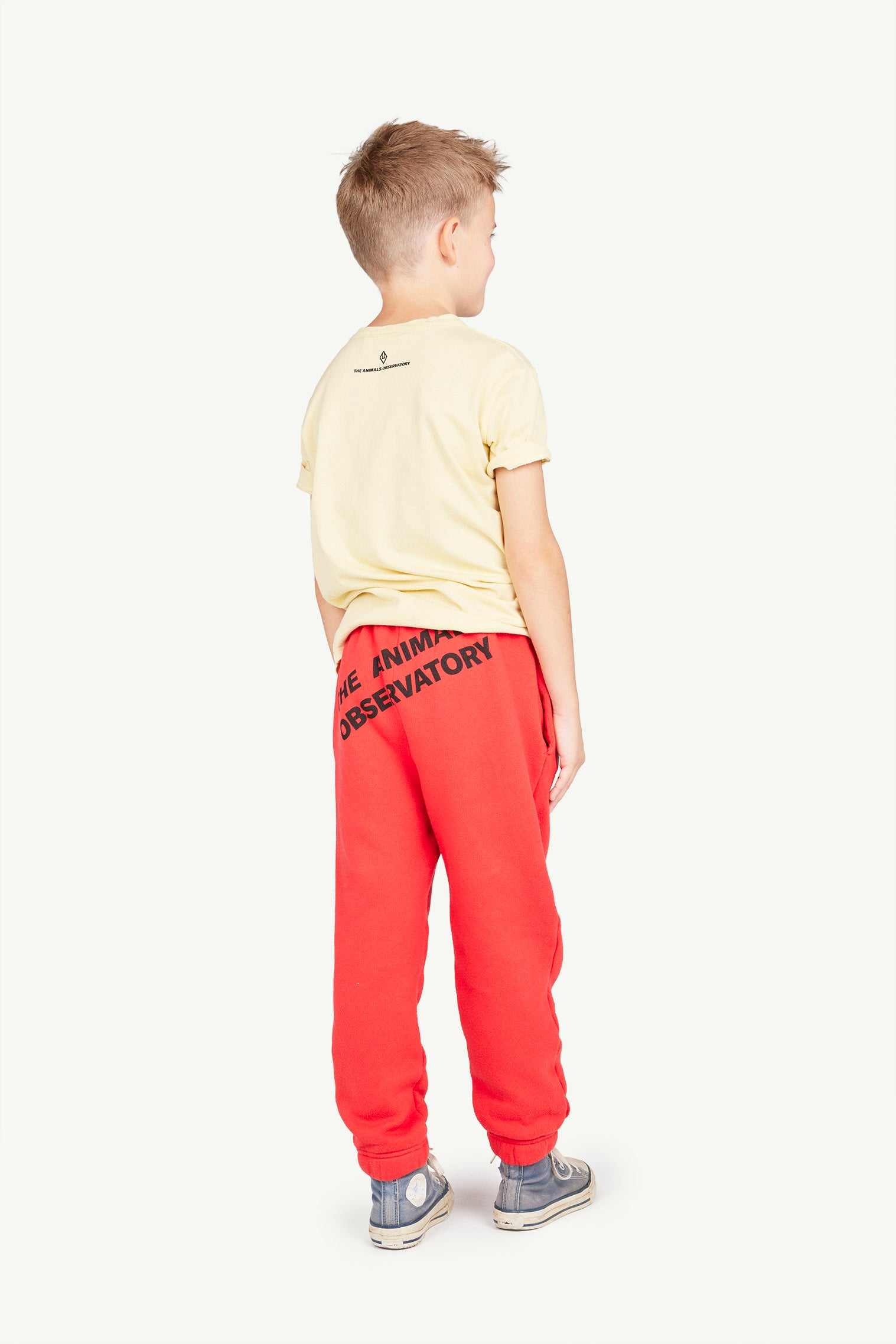 The Animals Observatory | Rooster Party T shirt- soft yellow