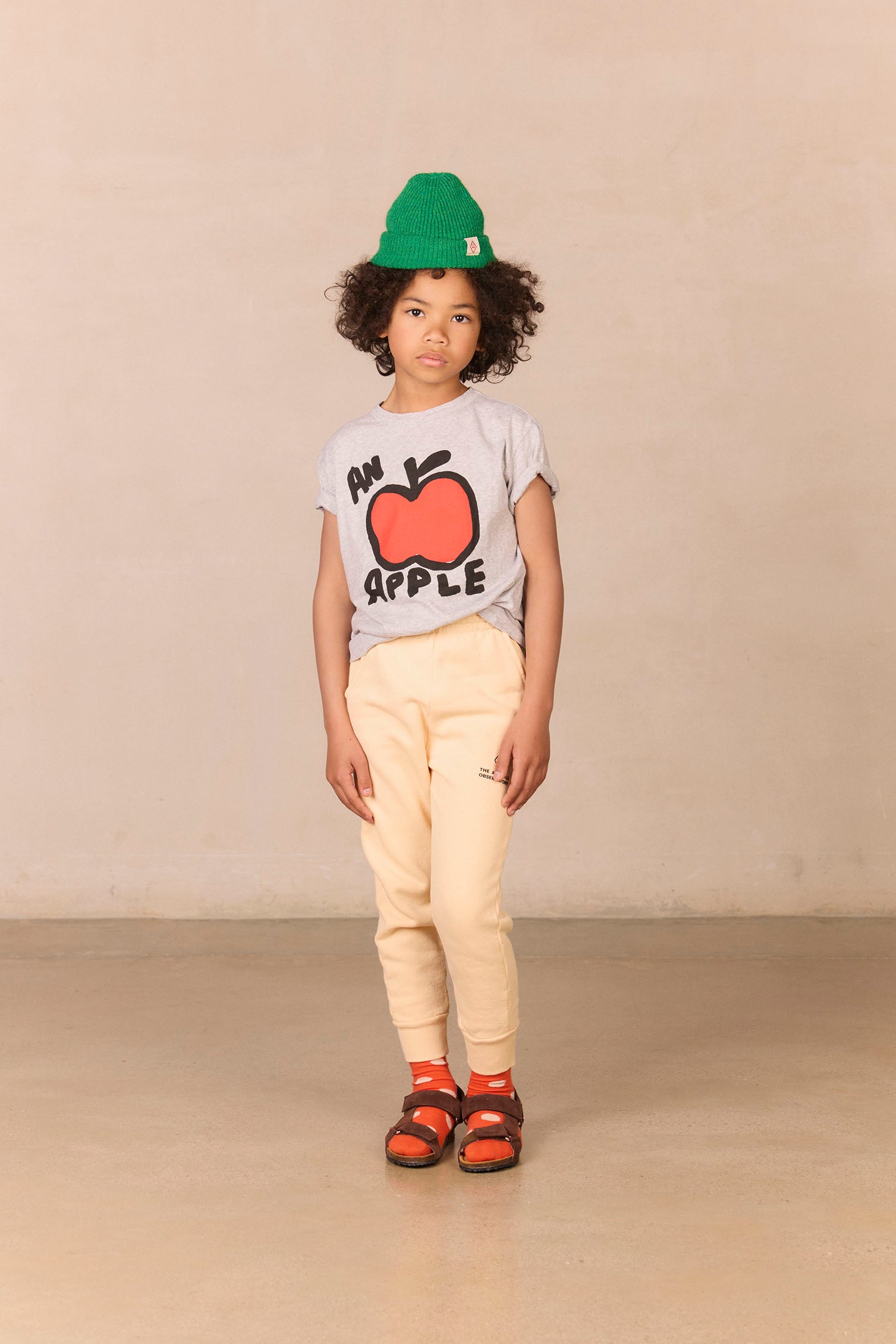 New The Animals Observatory Christmas | Rooster Apple T shirt- Grey