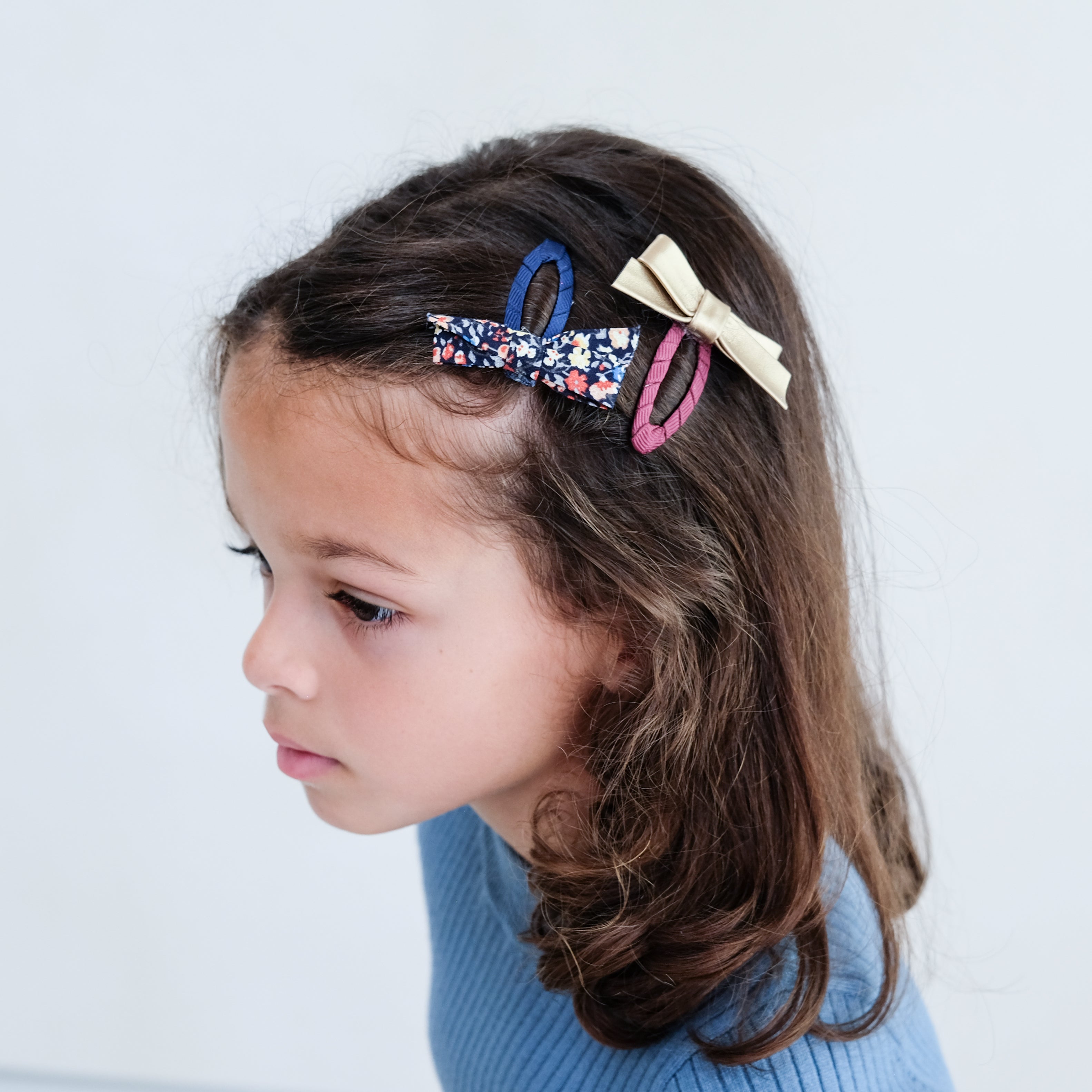 Mimi and Lula | Flora Bow Clips