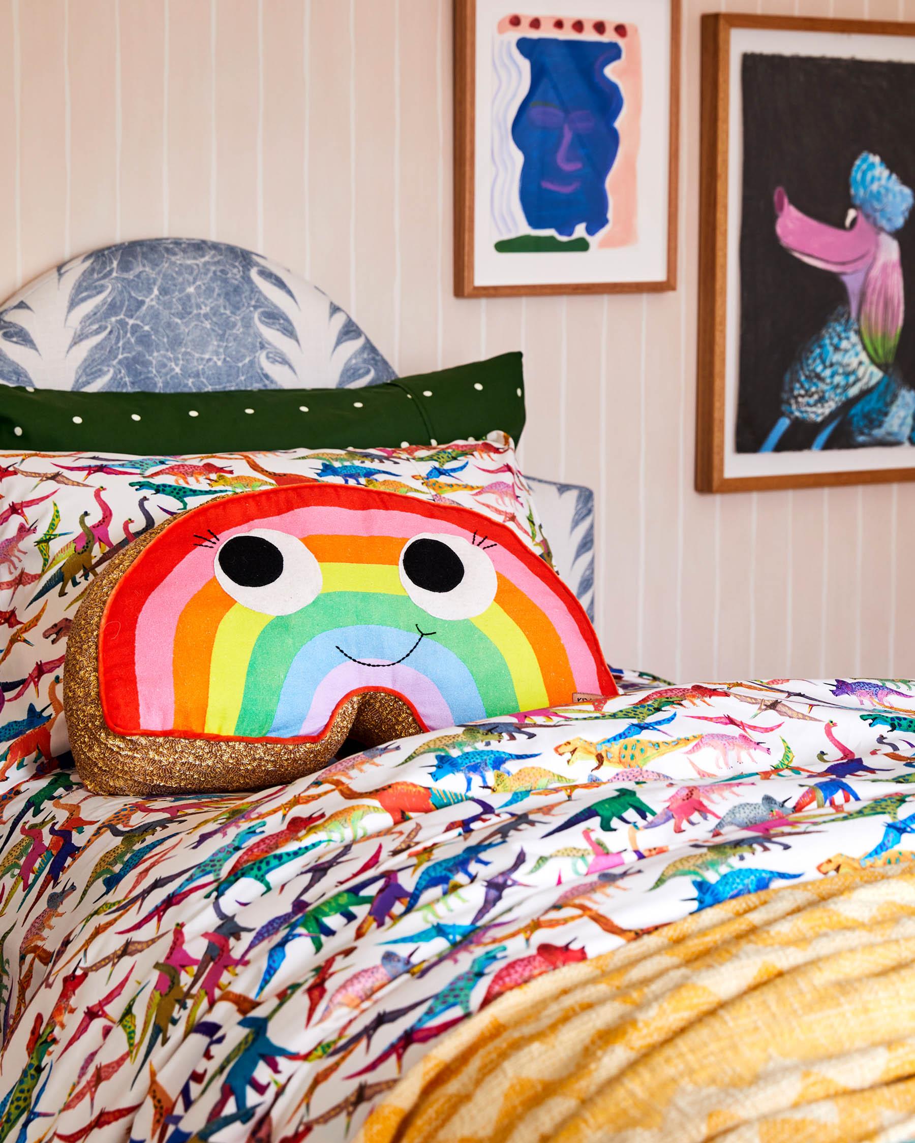 Kip & Co HOME  | Rainbow Cushion