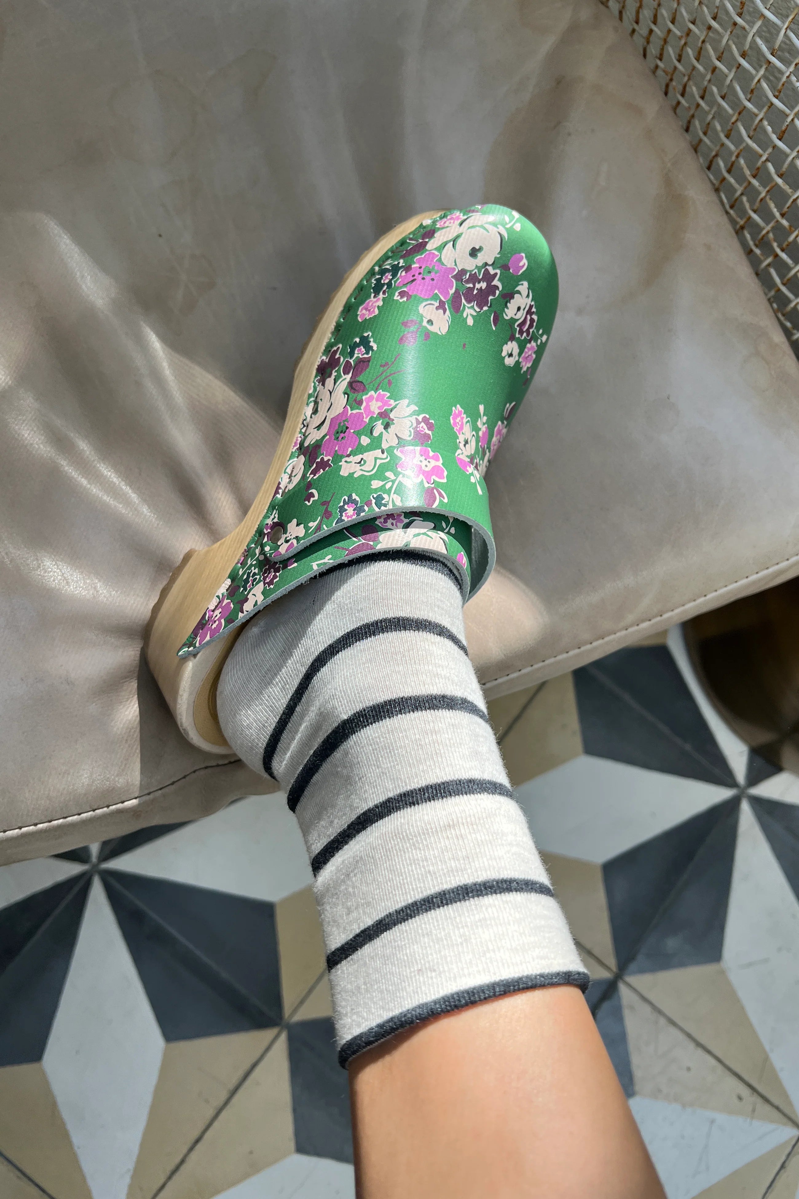 Le Bon Shoppe | Wally Socks Grain Stripe