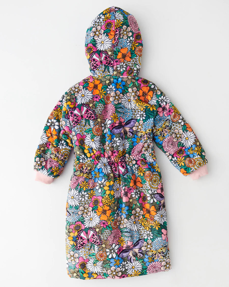 Kip & Co KIDS | Bliss Floral Kuddle Kids Robe