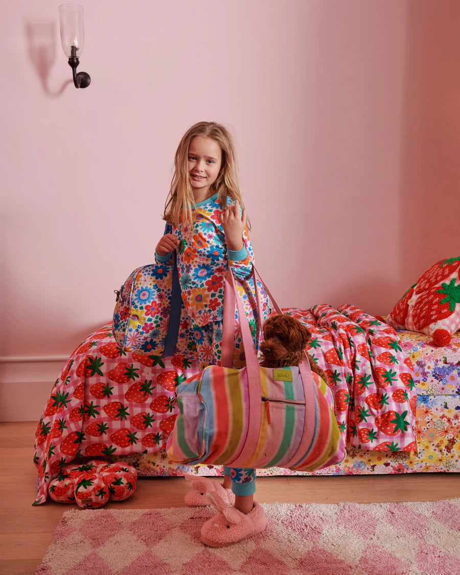 Kip & Co | Fluffy Bunny Sherpa Kids Slippers