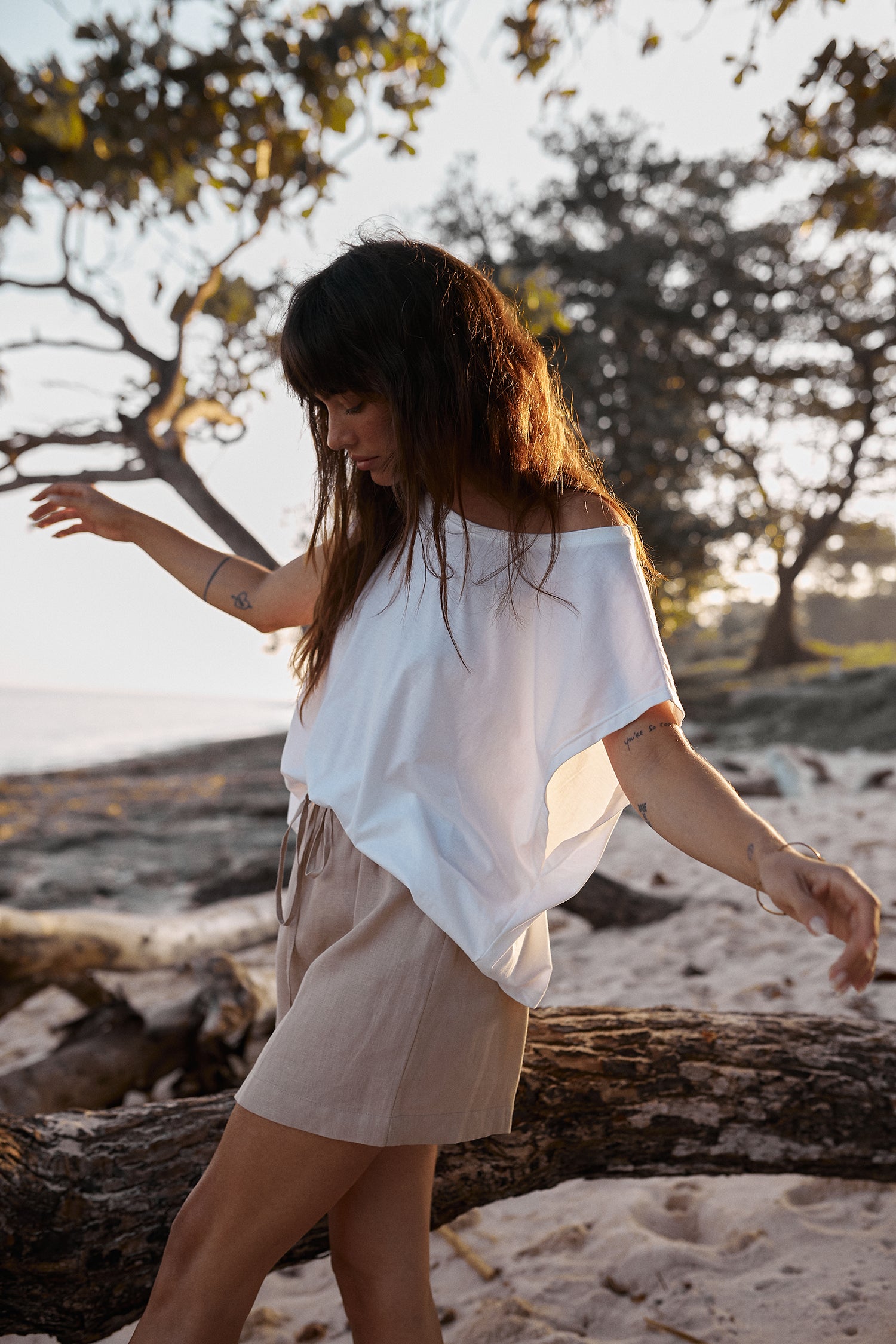 Lilya | Pura Vida Tee White