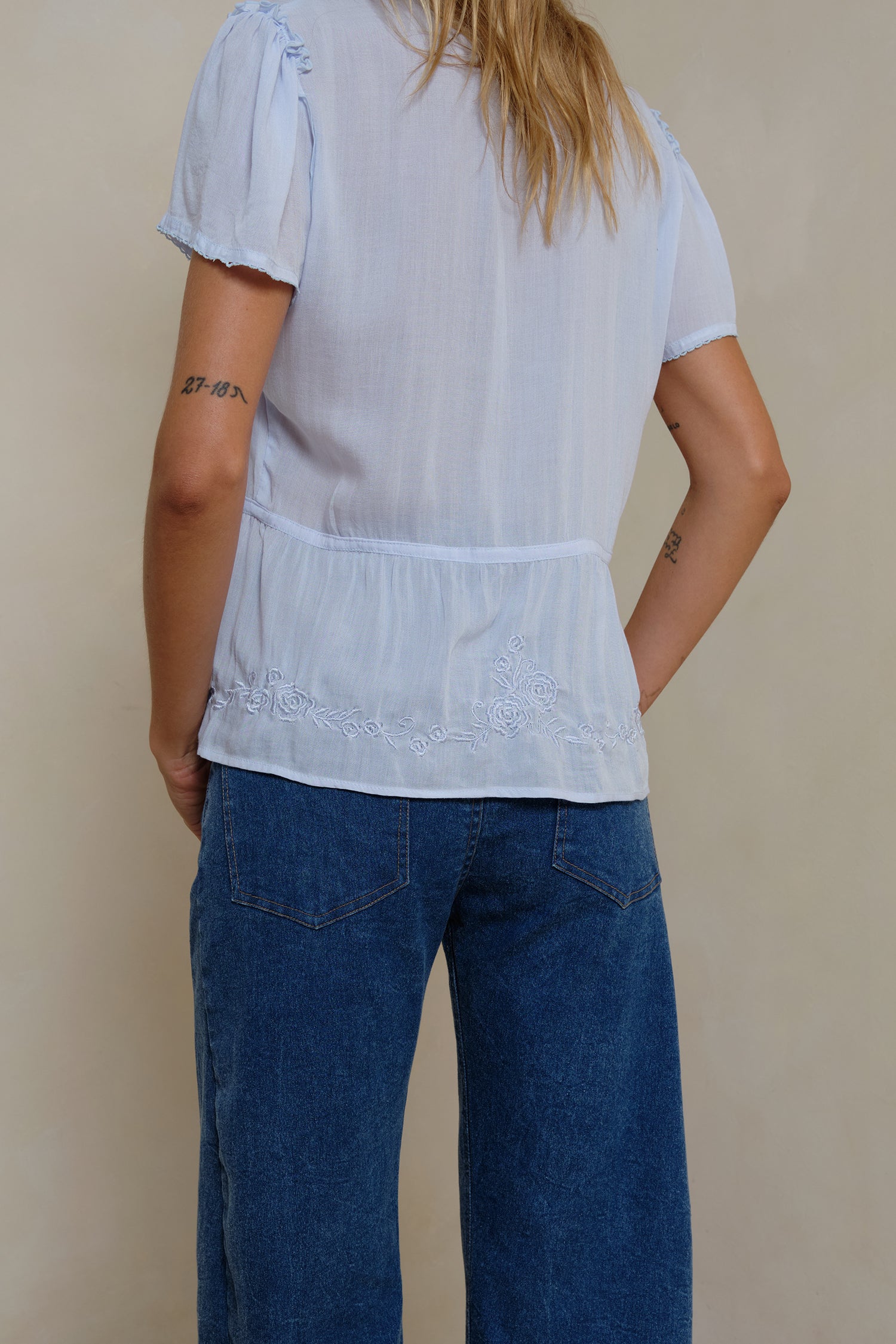 Lilya | Monty Embroidered Top