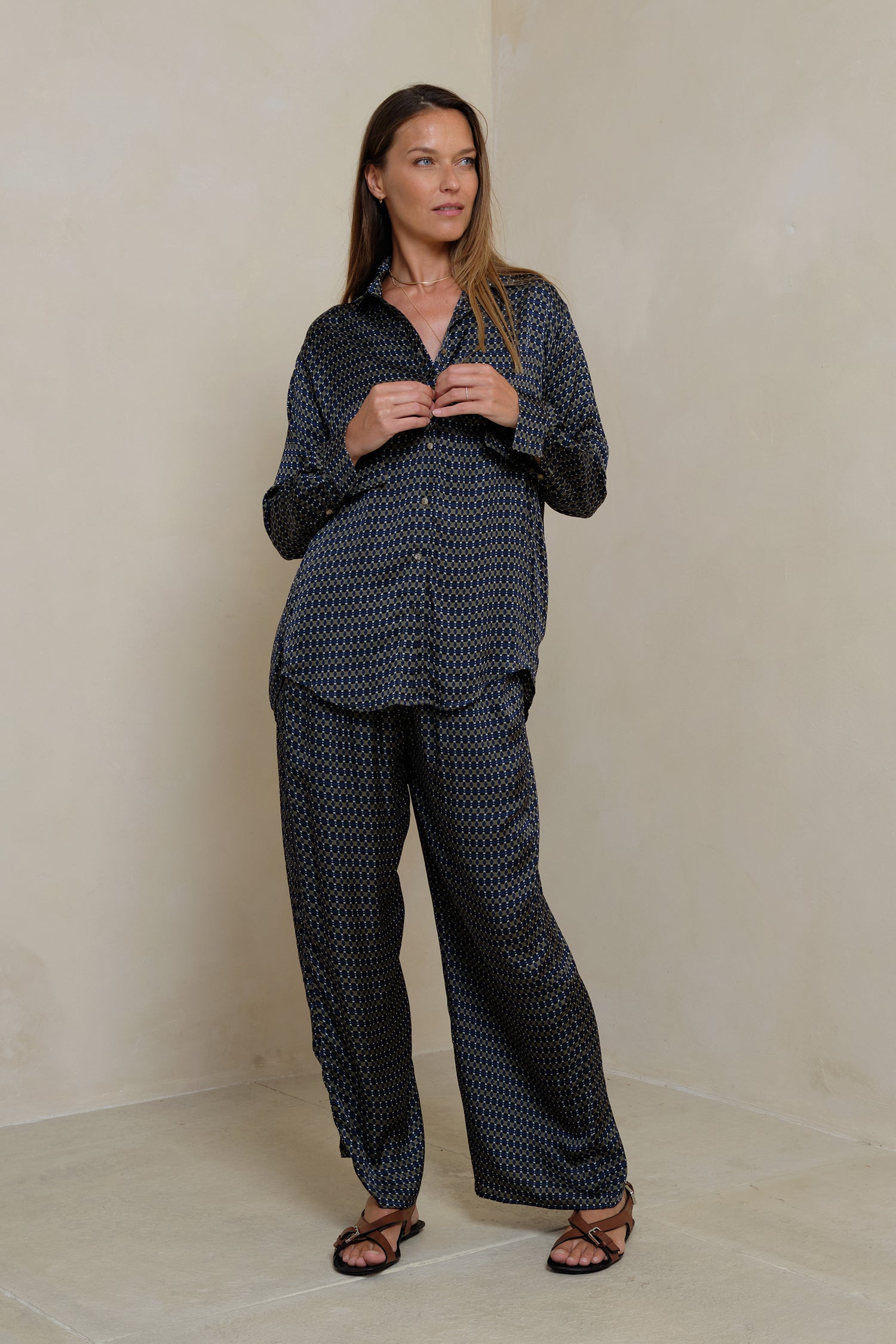 Lilya | Fenton Pant Retro Print