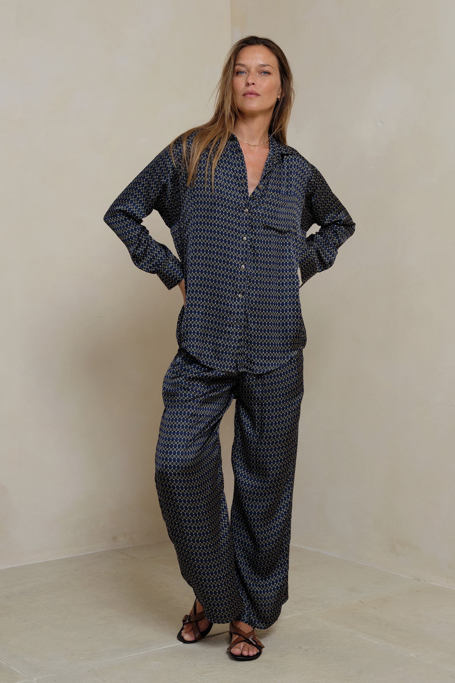 Lilya | Fenton Pant Retro Print