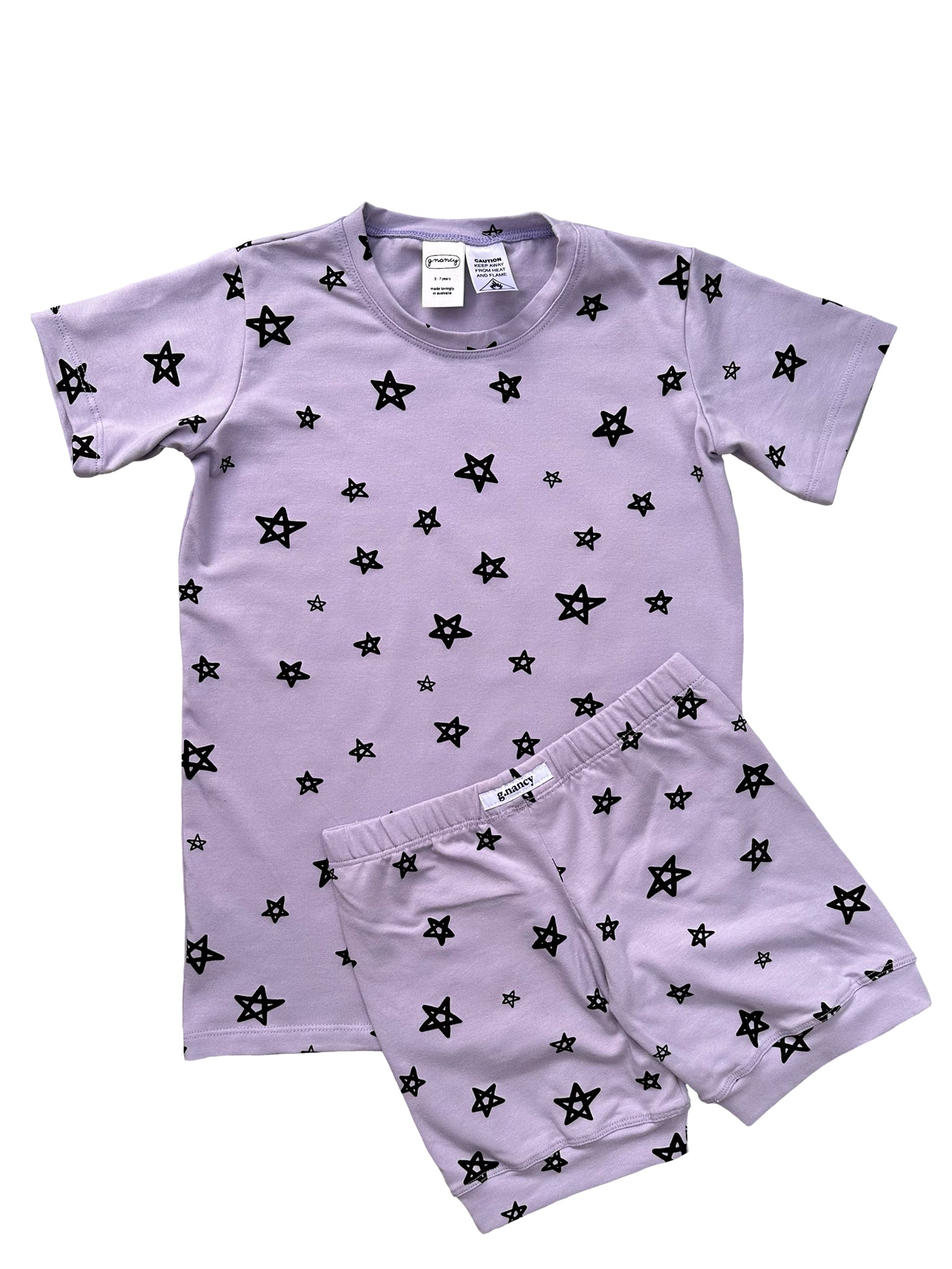 G Nancy | Stars Shorties - Lilac