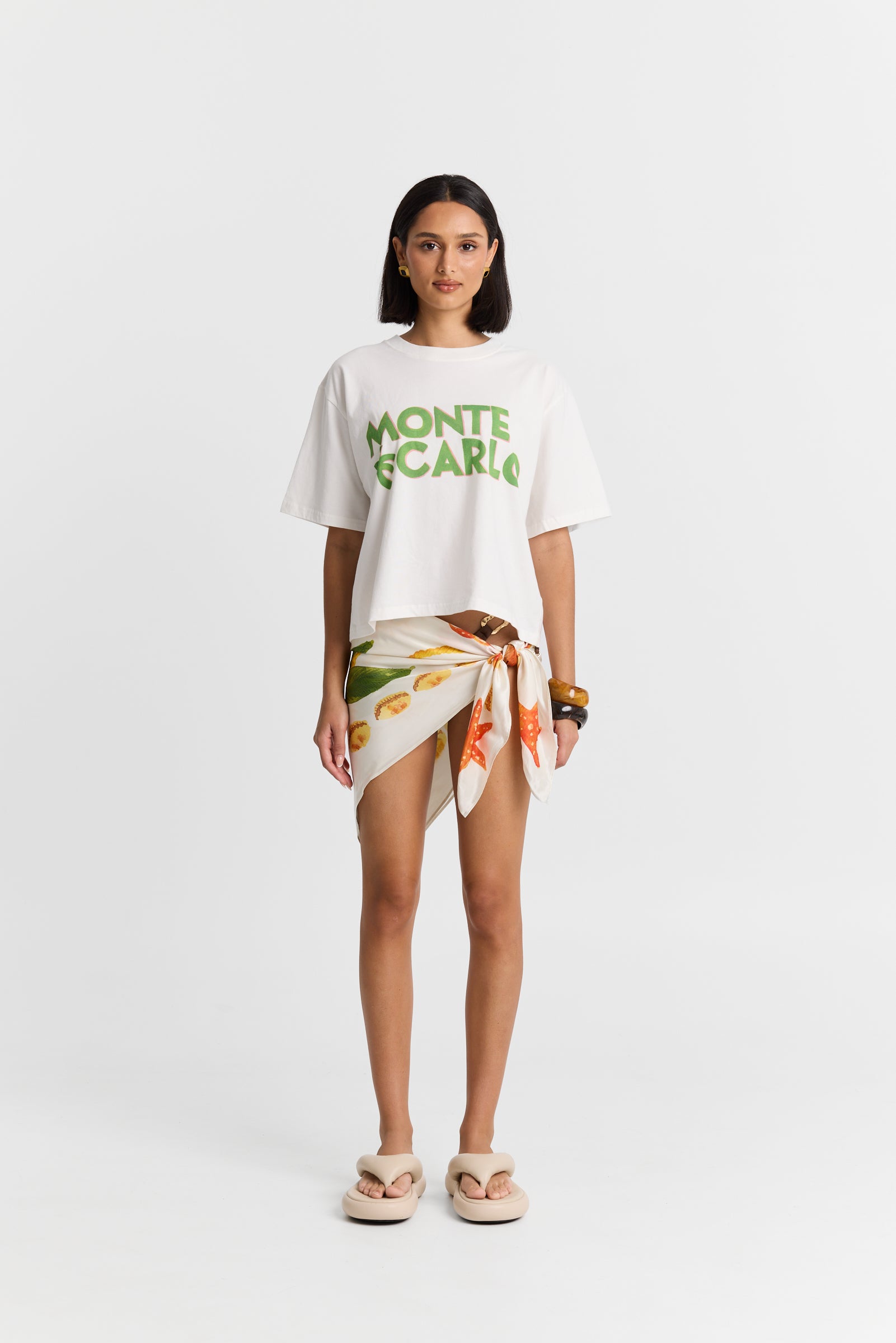 Maku | Monte Carlo Crop Boxy Tee