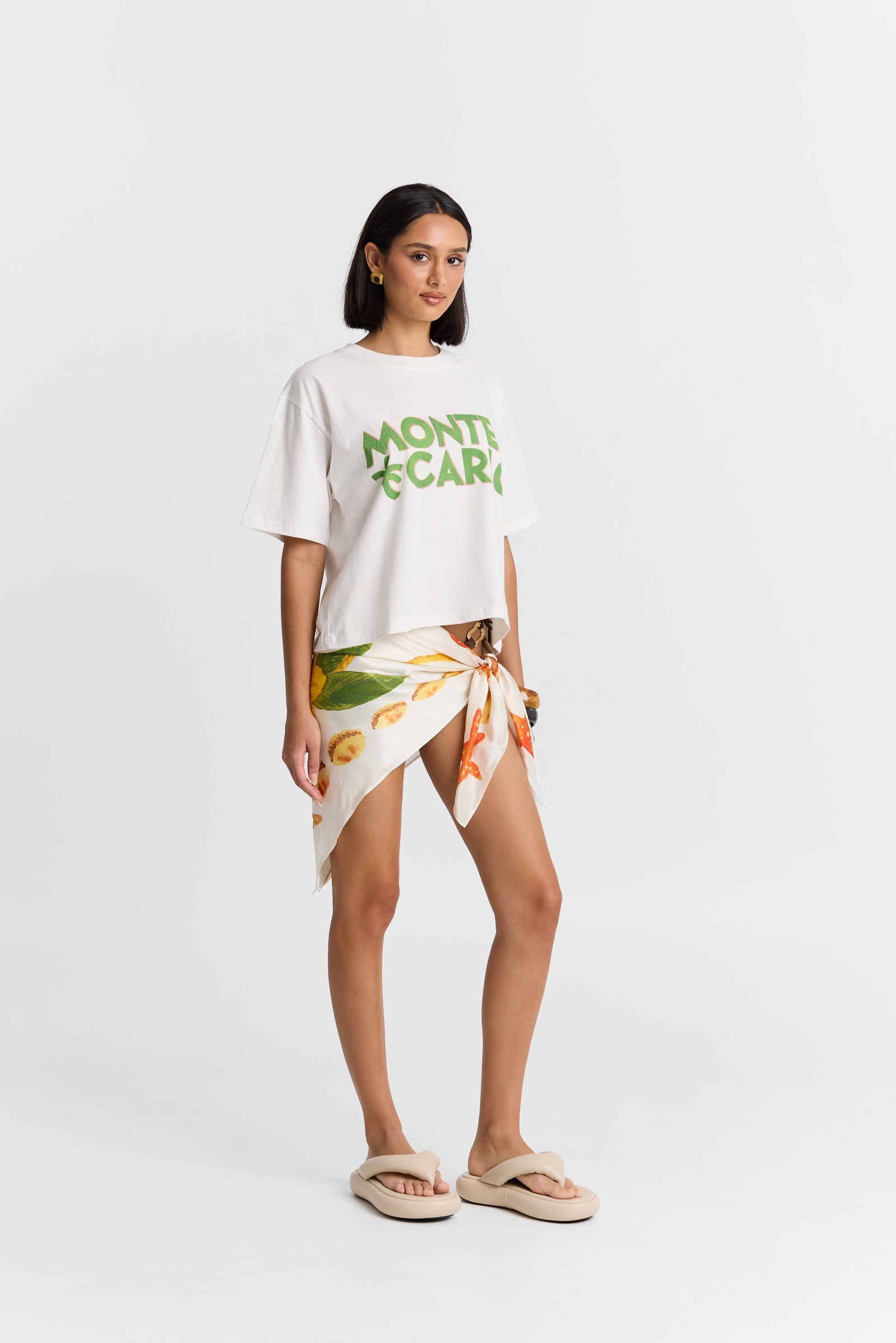 Maku | Monte Carlo Crop Boxy Tee