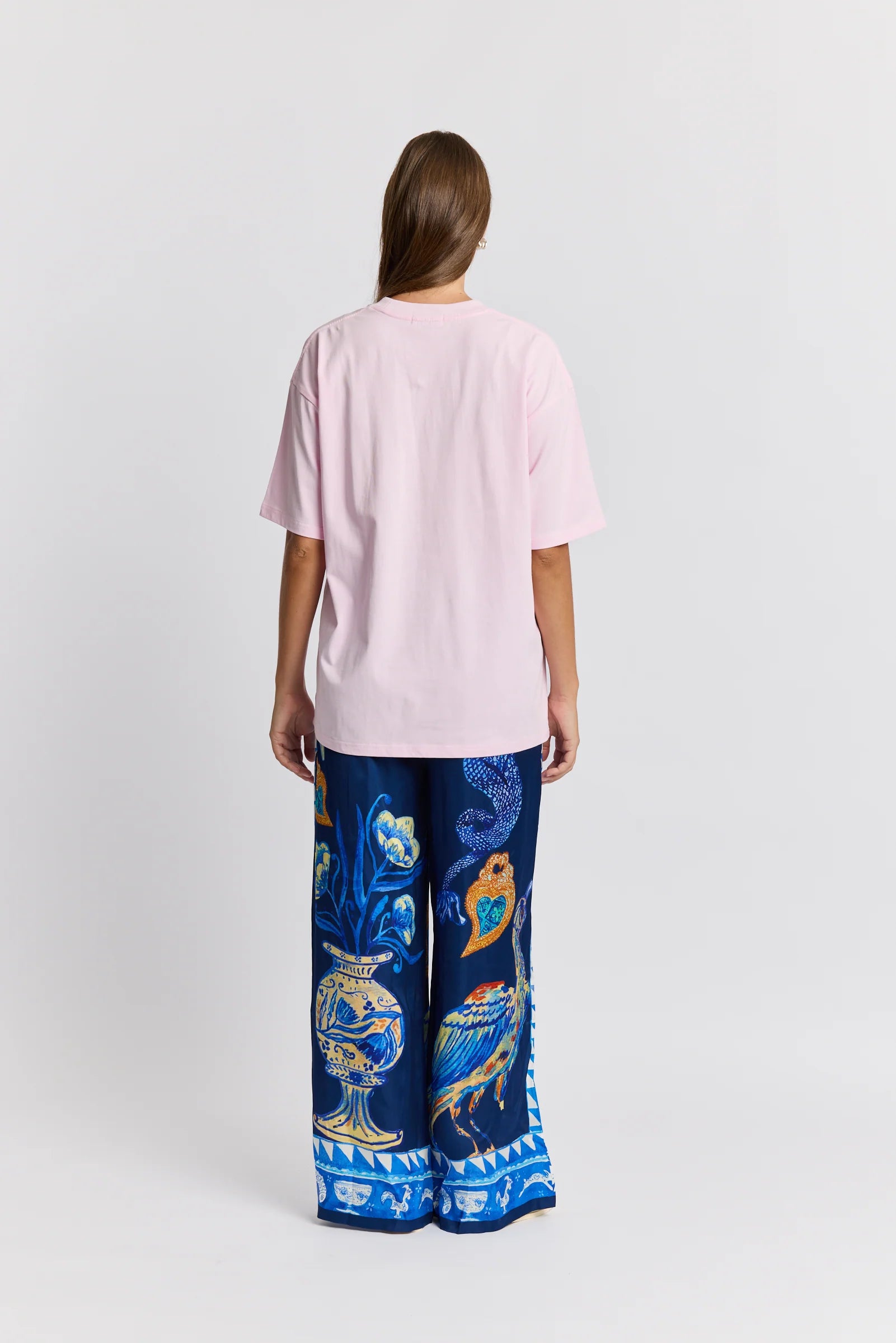 Maku | Bonjour La Mer Oversized Tee - Baby Pink