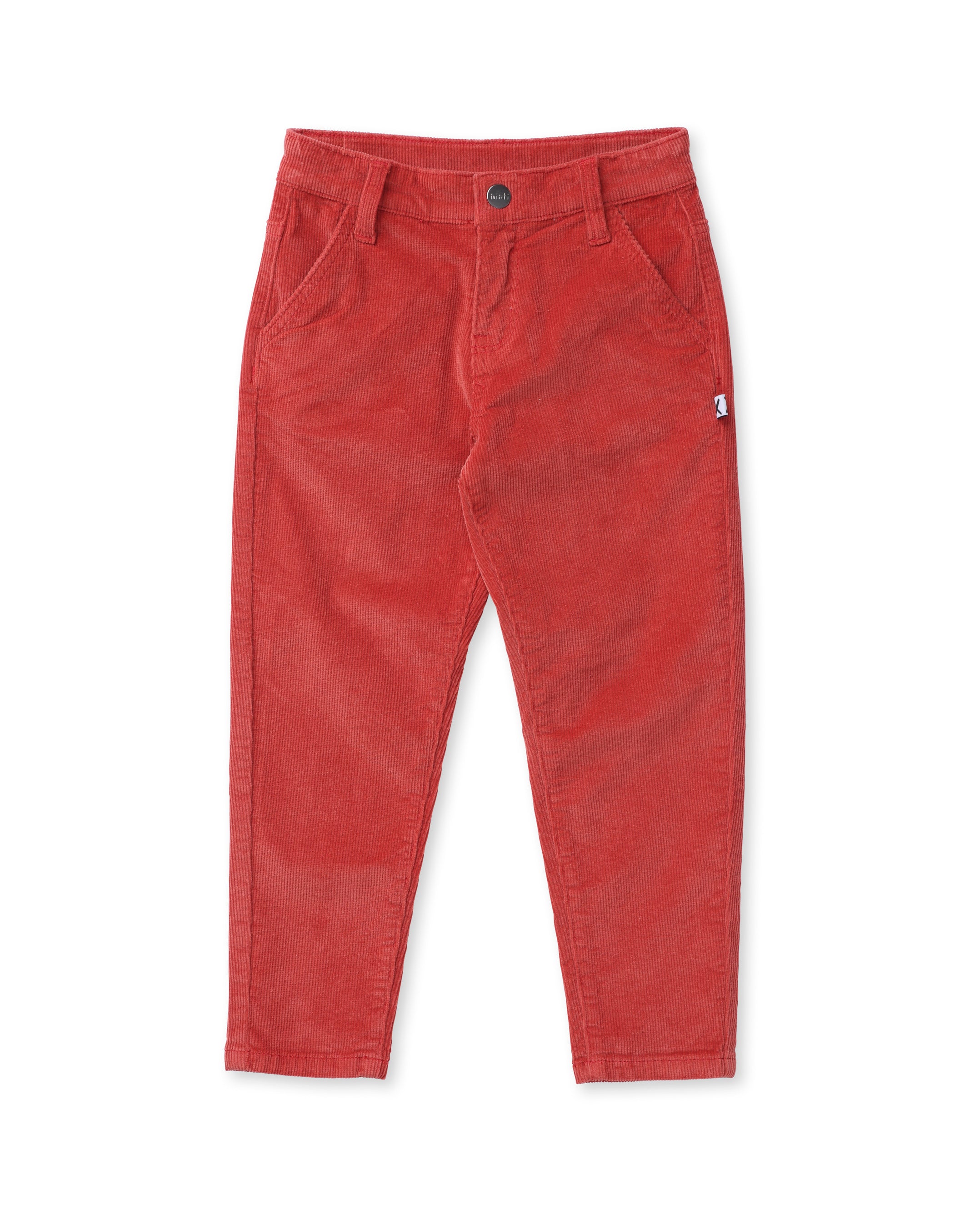 Minti | Super Cord Pant- Tangerine