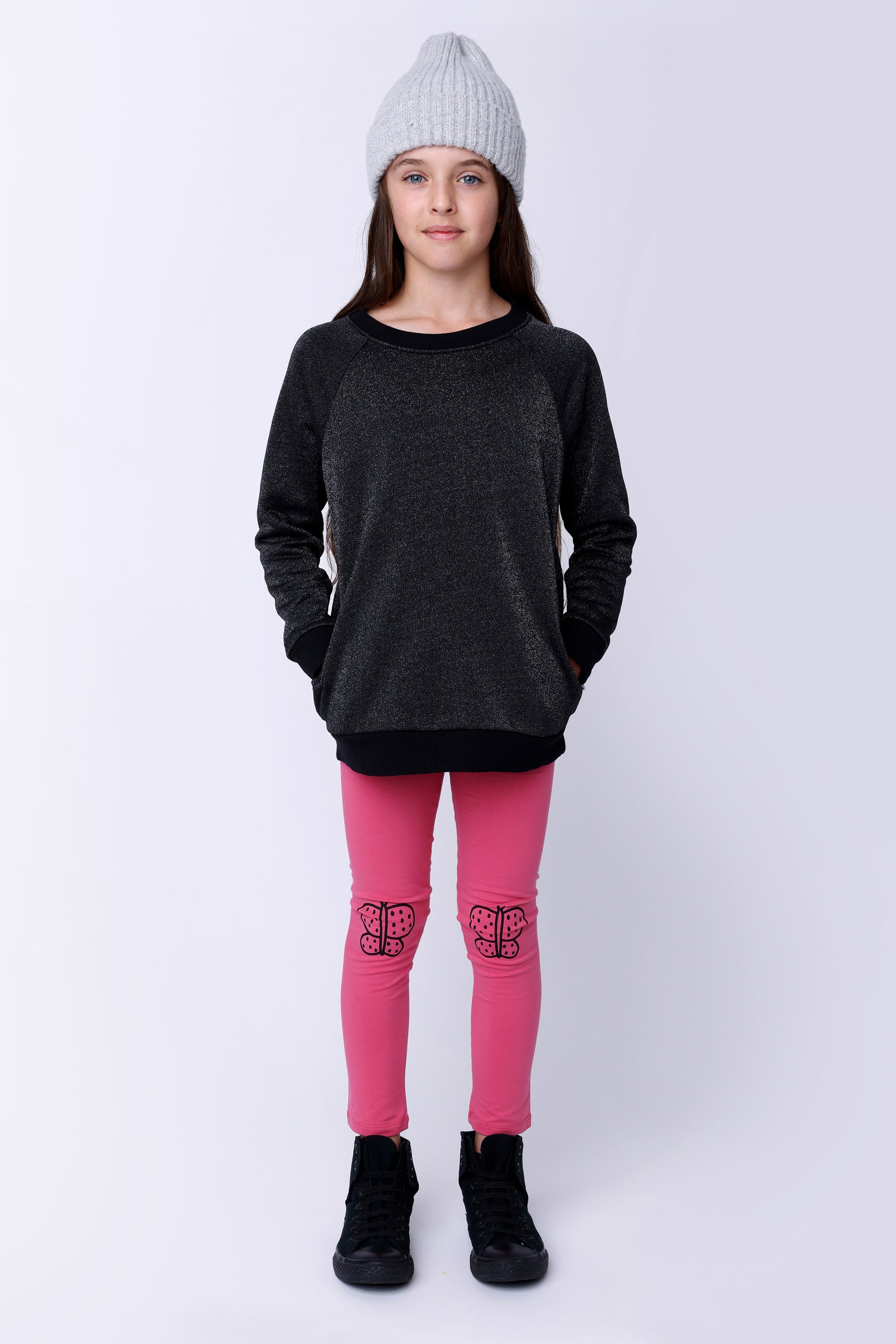 Minti | Spotty Butterfly Tights