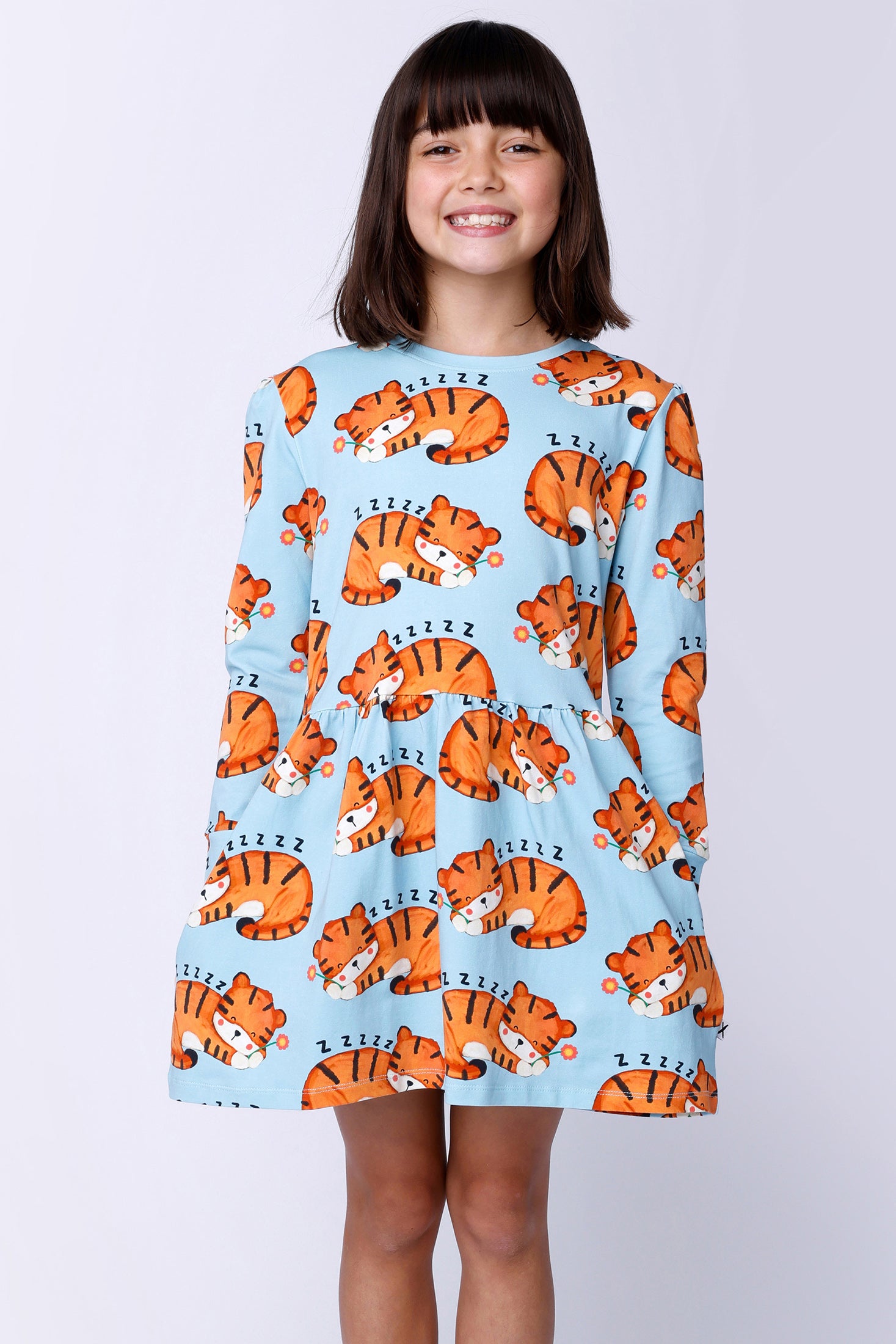 Minti | Sleepy Tigers Dress