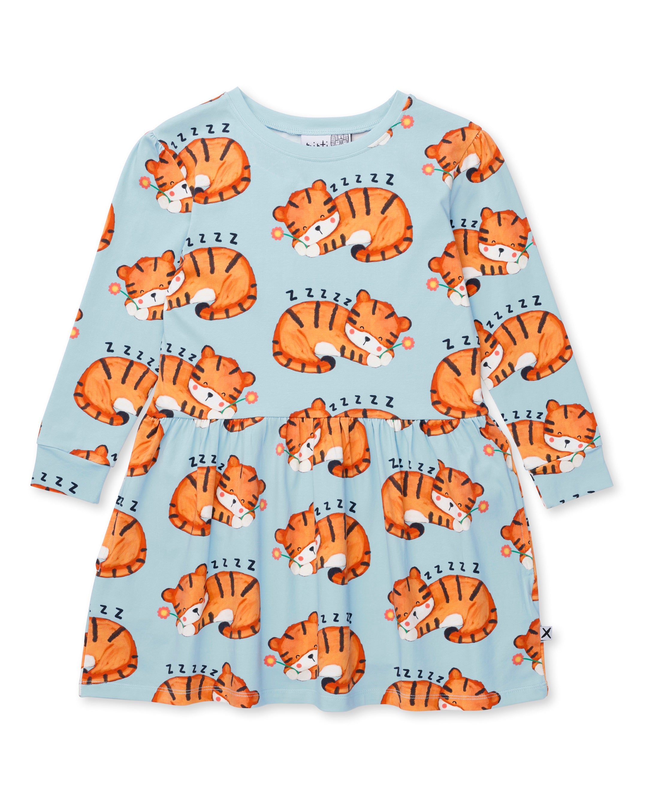 Minti | Sleepy Tigers Dress
