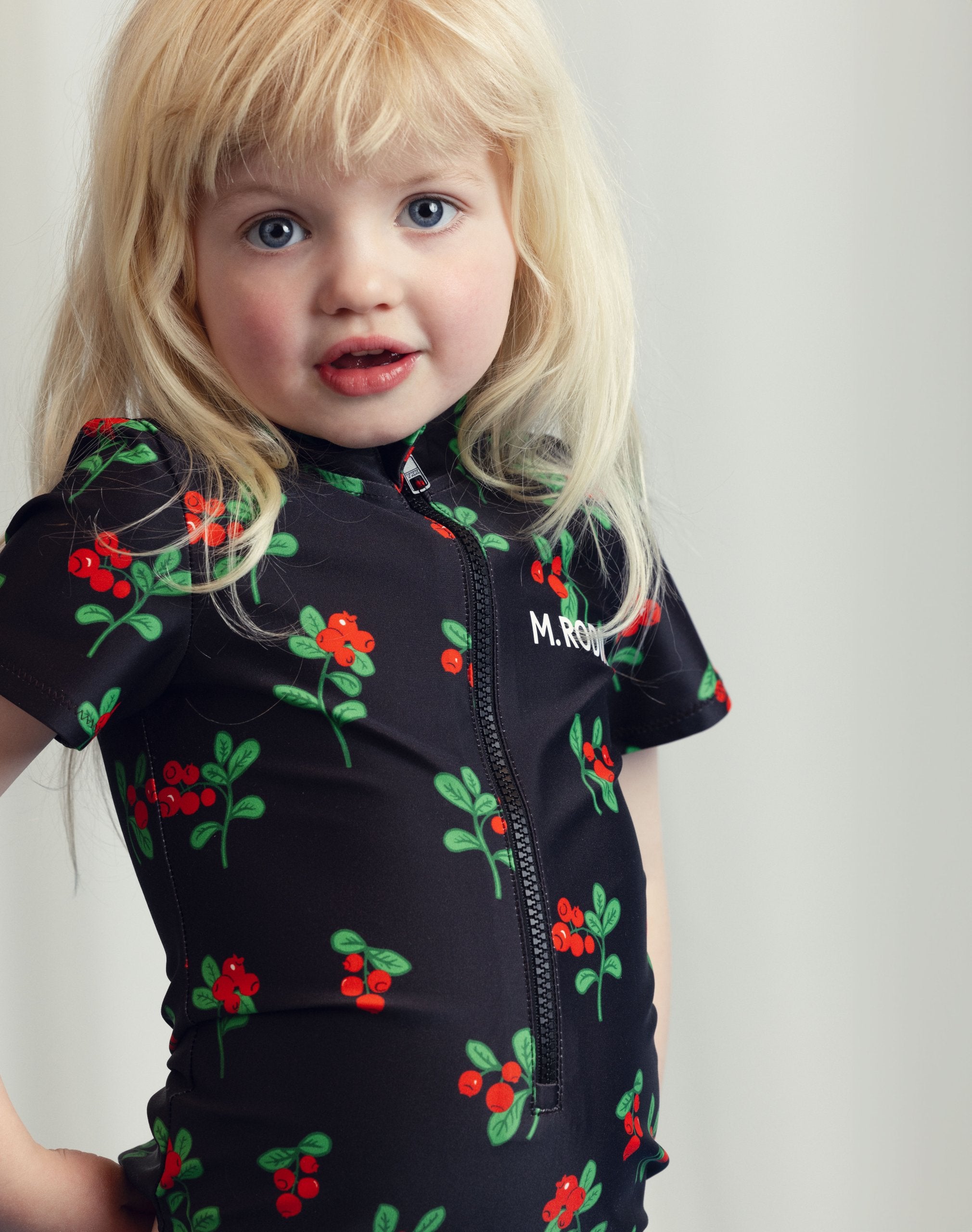 Mini Rodini | Lingon Berries Swimsuit