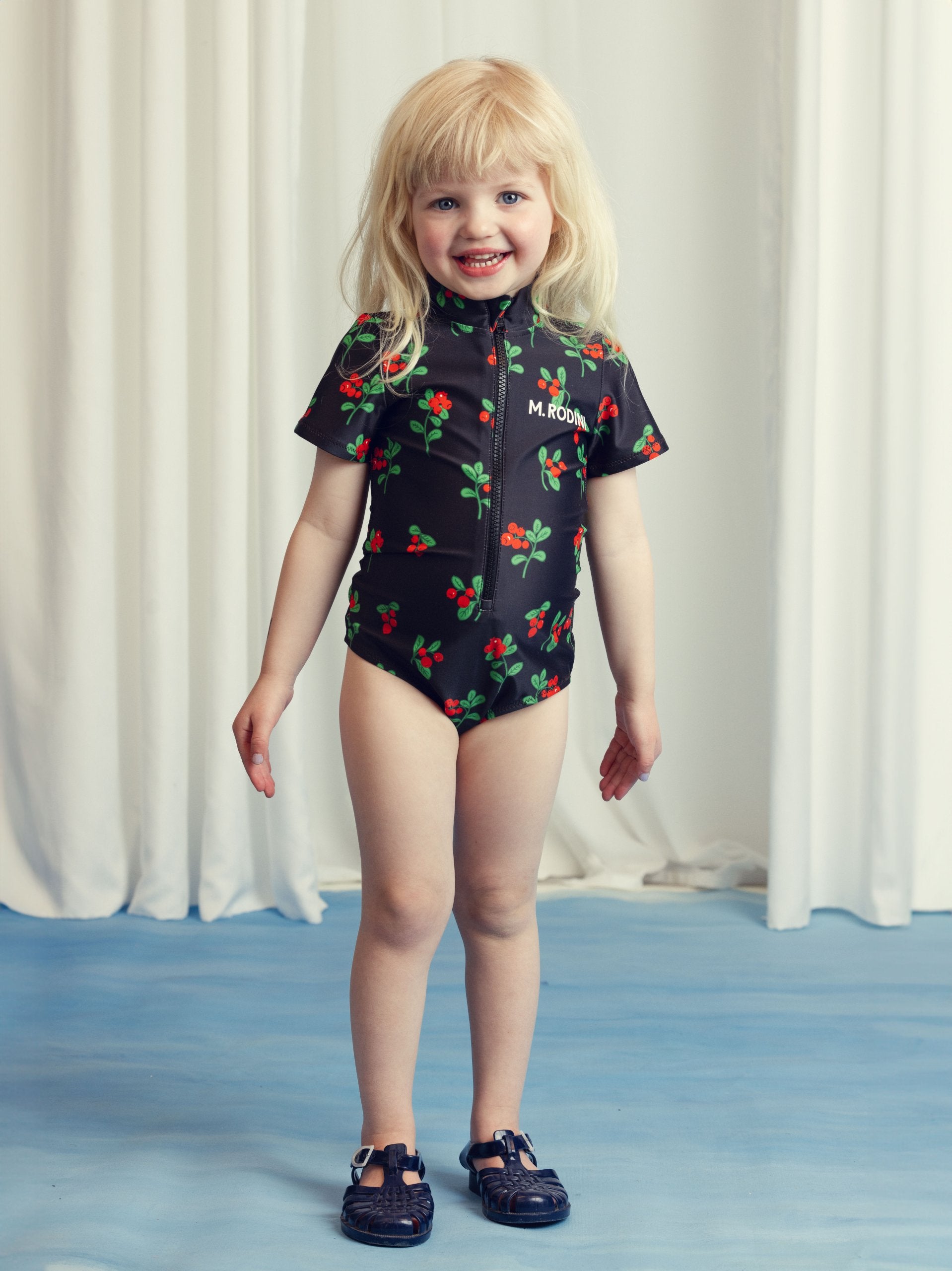 Mini Rodini | Lingon Berries Swimsuit