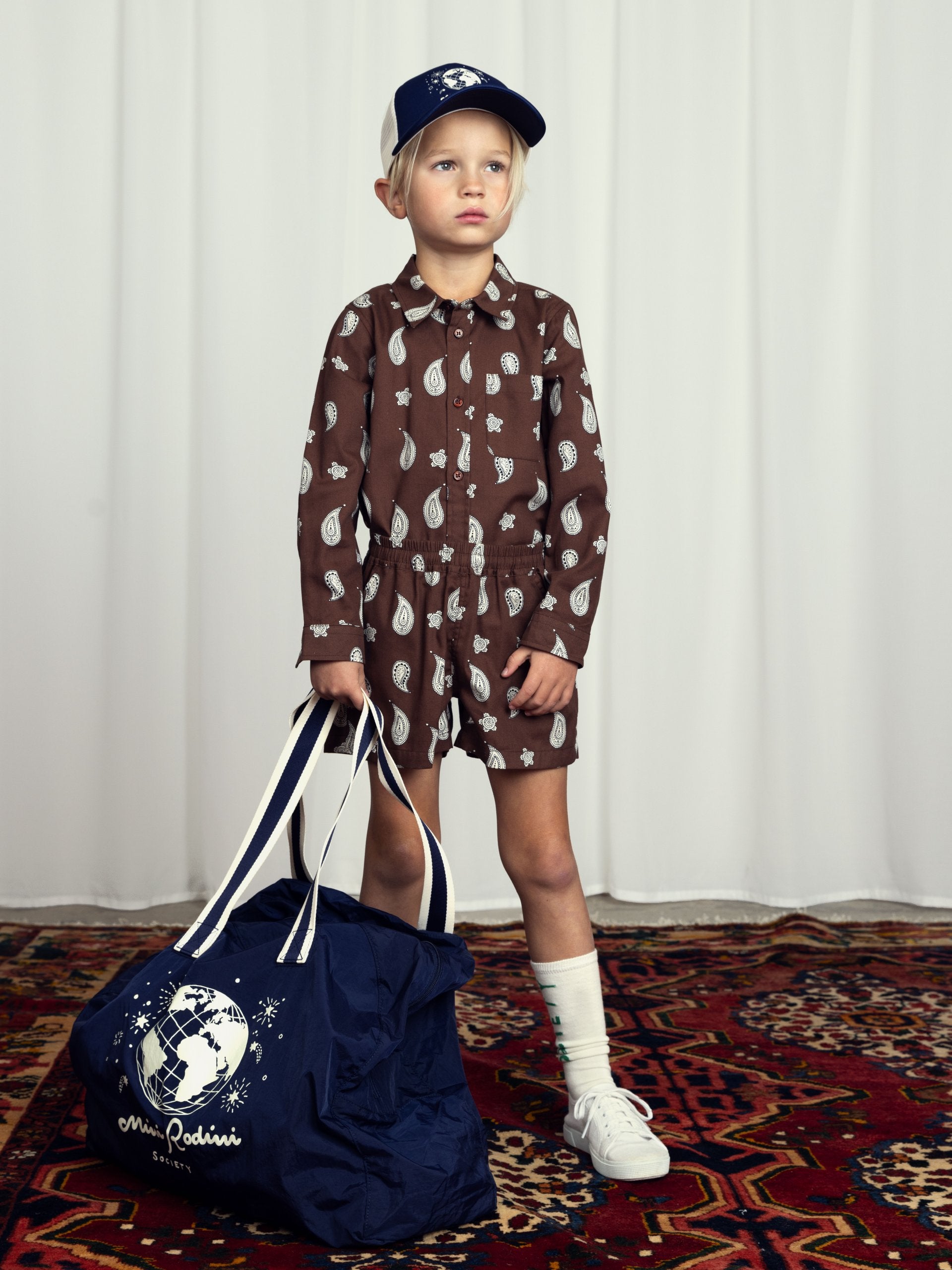 Mini Rodini | Paisley aop woven shorts