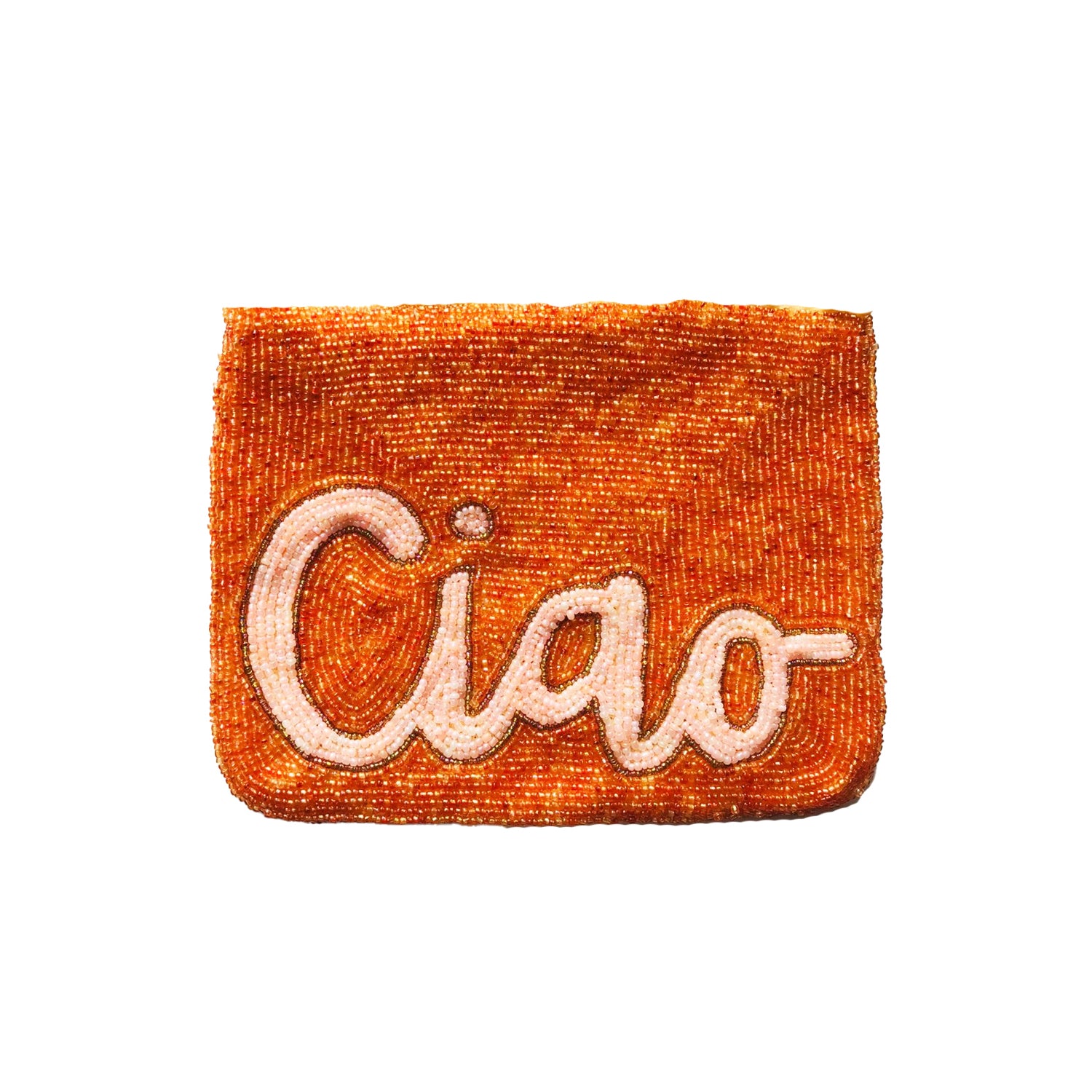 The Jacksons | Ciao beaded purse - orange