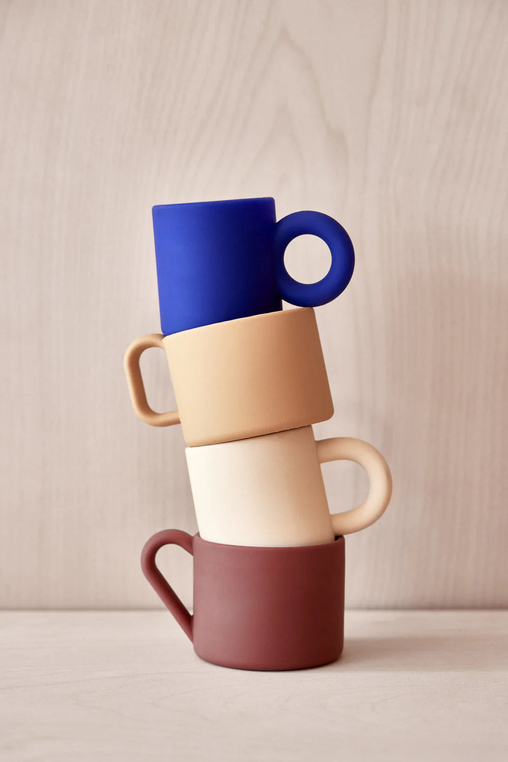 OYOY | Nomu Cup 2 pack - Blue/caramel