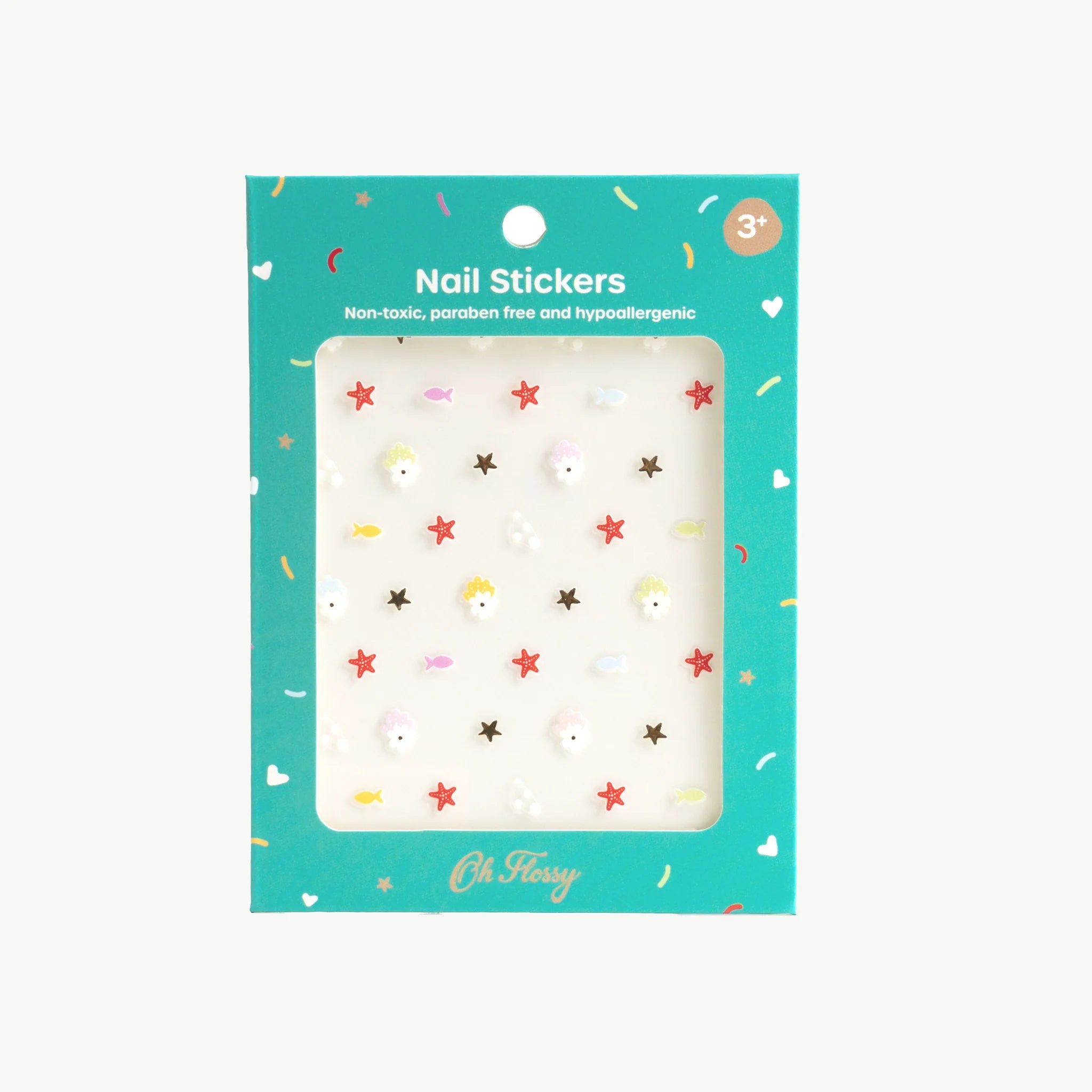 Oh Flossy | Nail Stickers Under The Sea