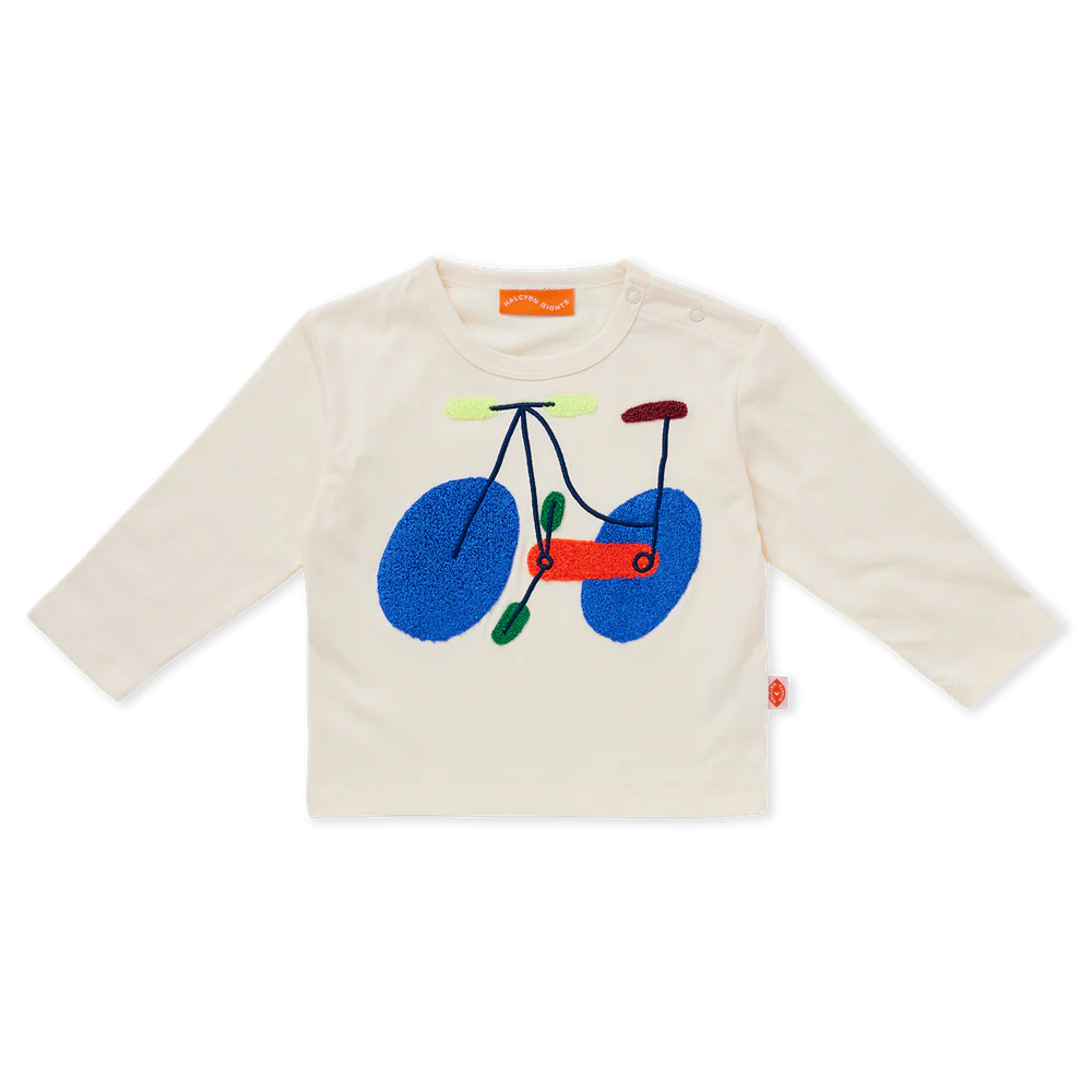 Halcyon Nights | Cotton Long Sleeve T Shirt / Pedal Pals