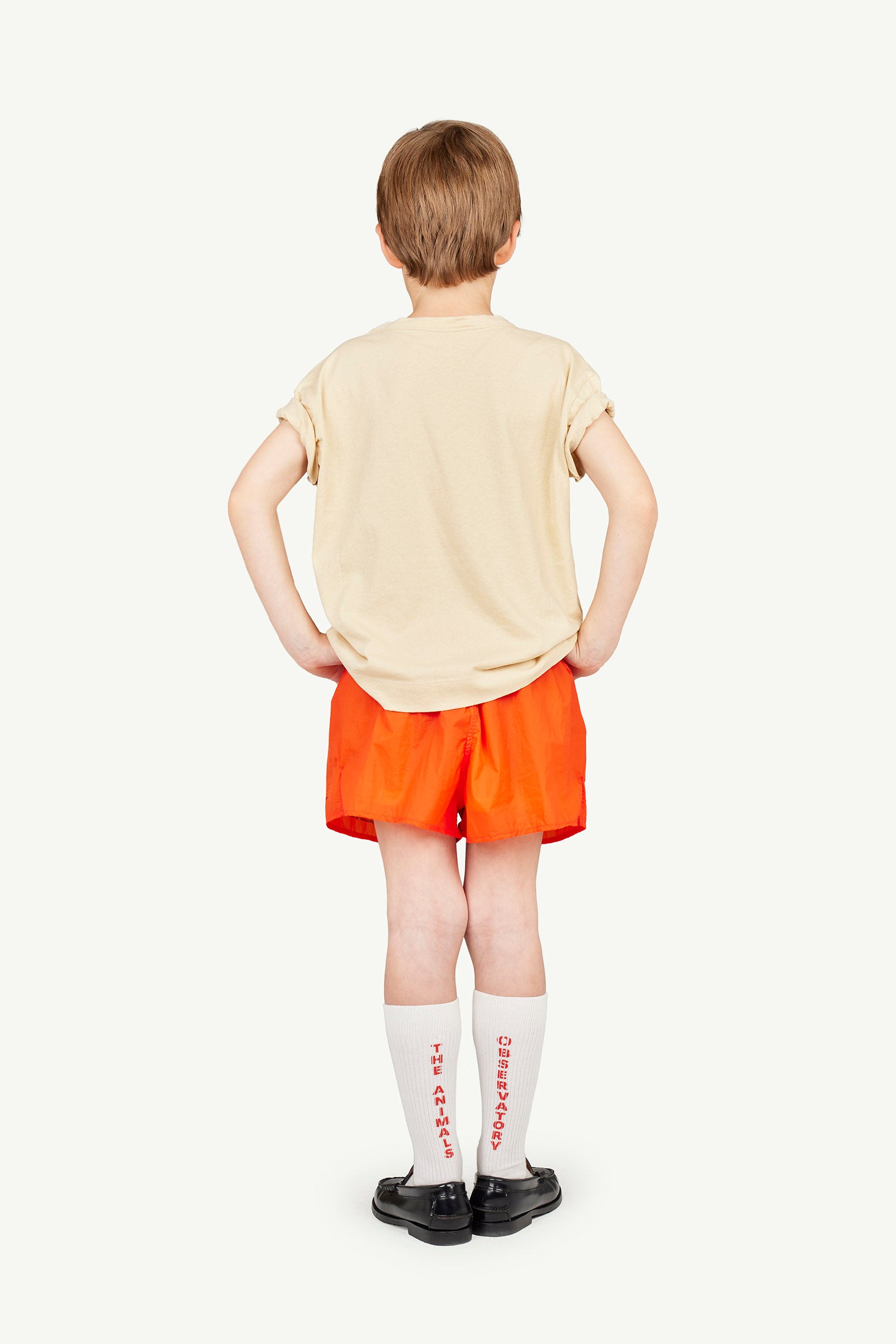 The Animals Observatory | The Billy de Dog Rooster T shirt- Beige