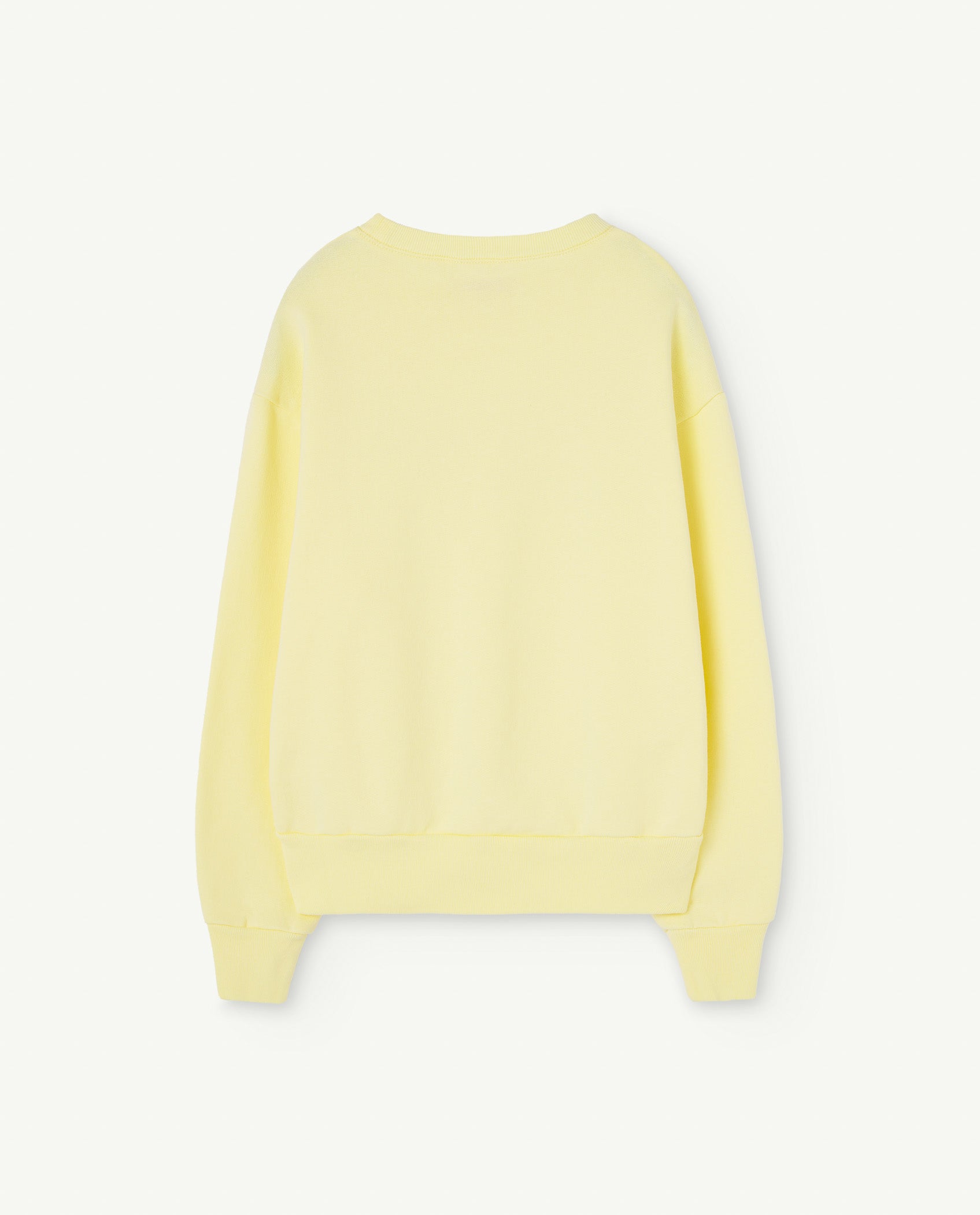NEW The Animals Observatory | The Vintage logo Bear Sweatshirt- Soft yellow