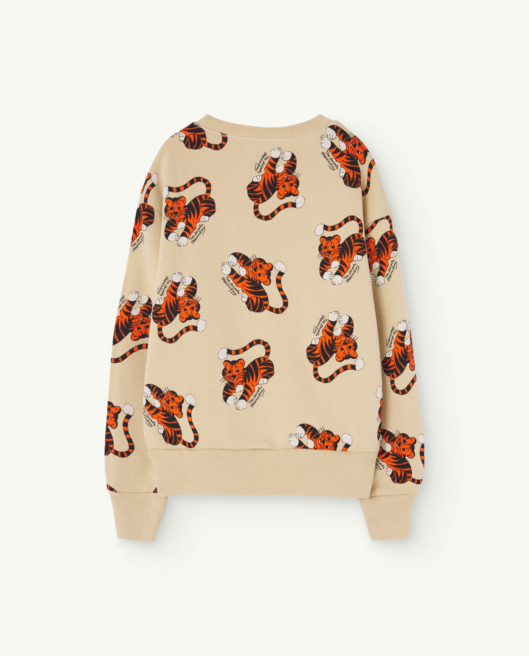NEW The Animals Observatory | The Tiger Bear Sweatshirt- Beige