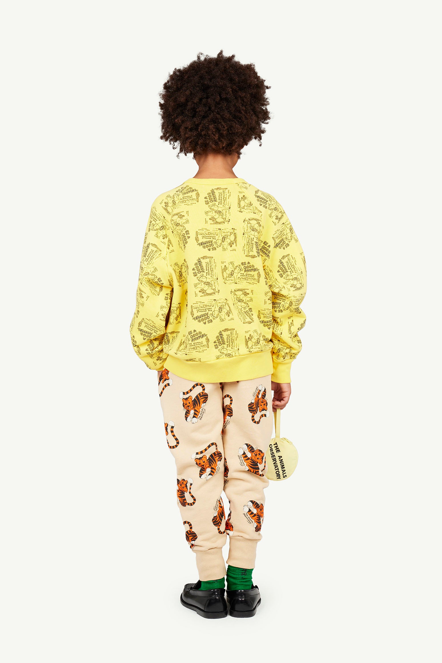 The Animals Observatory | The Tiger Panther Sweatpants - Beige