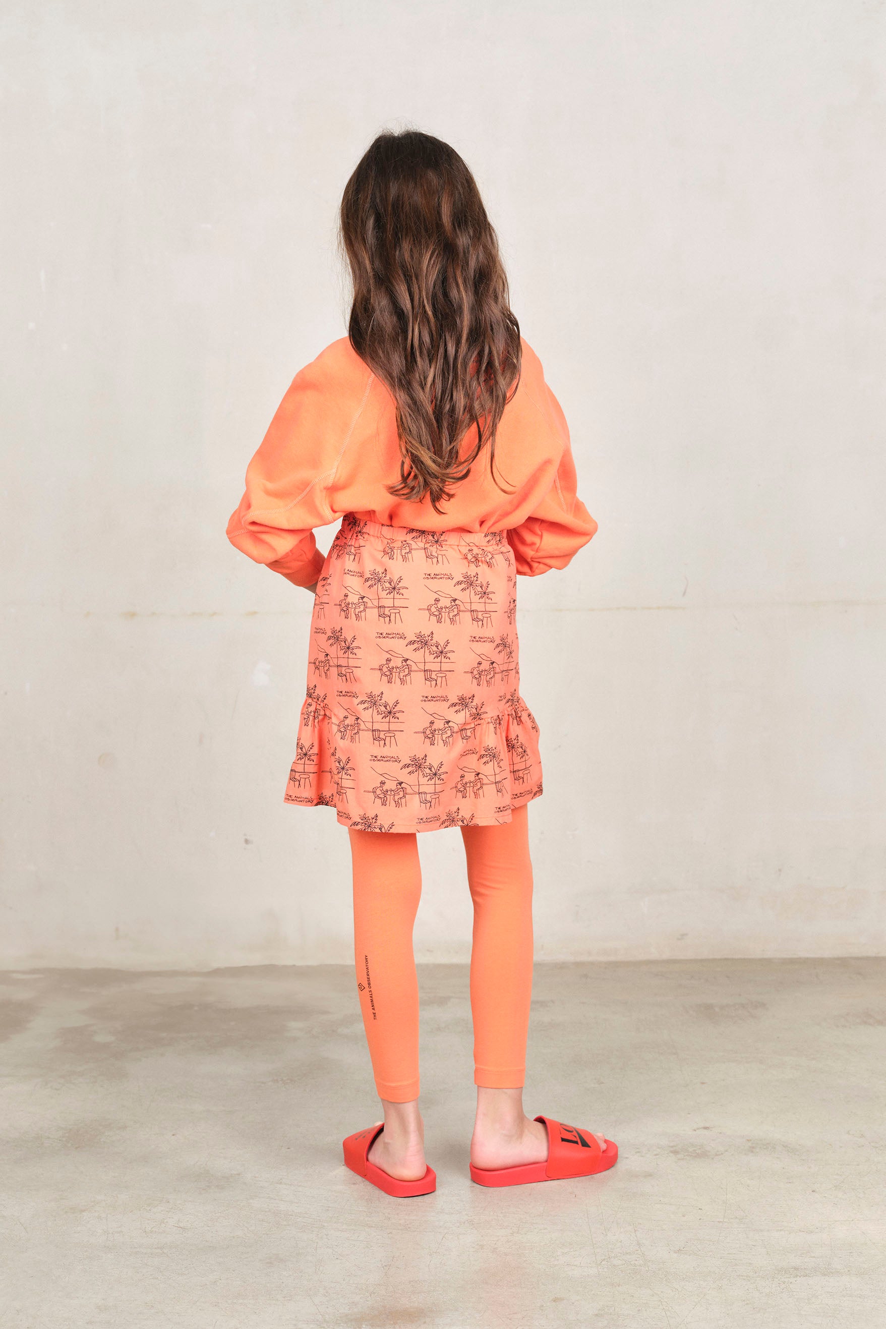 The Animals Observatory | Salmon Ice cream Shark Sweatshirt SS25