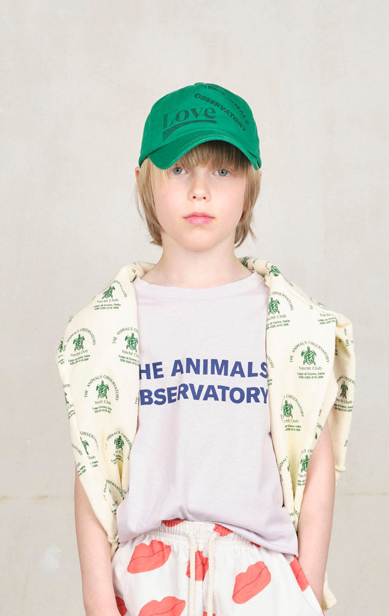 The Animals Observatory | Green Love Hamster Cap SS25