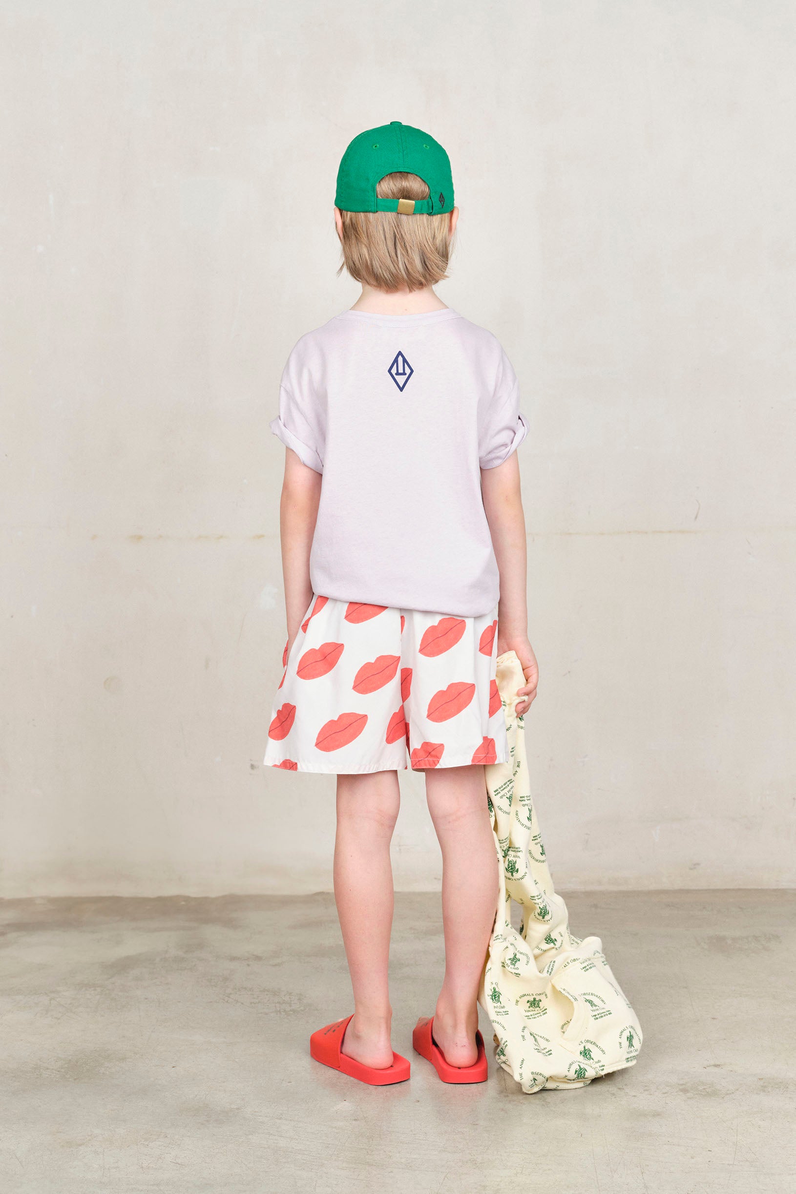 The Animals Observatory | Orion Kids Tee SS25  - Lavand