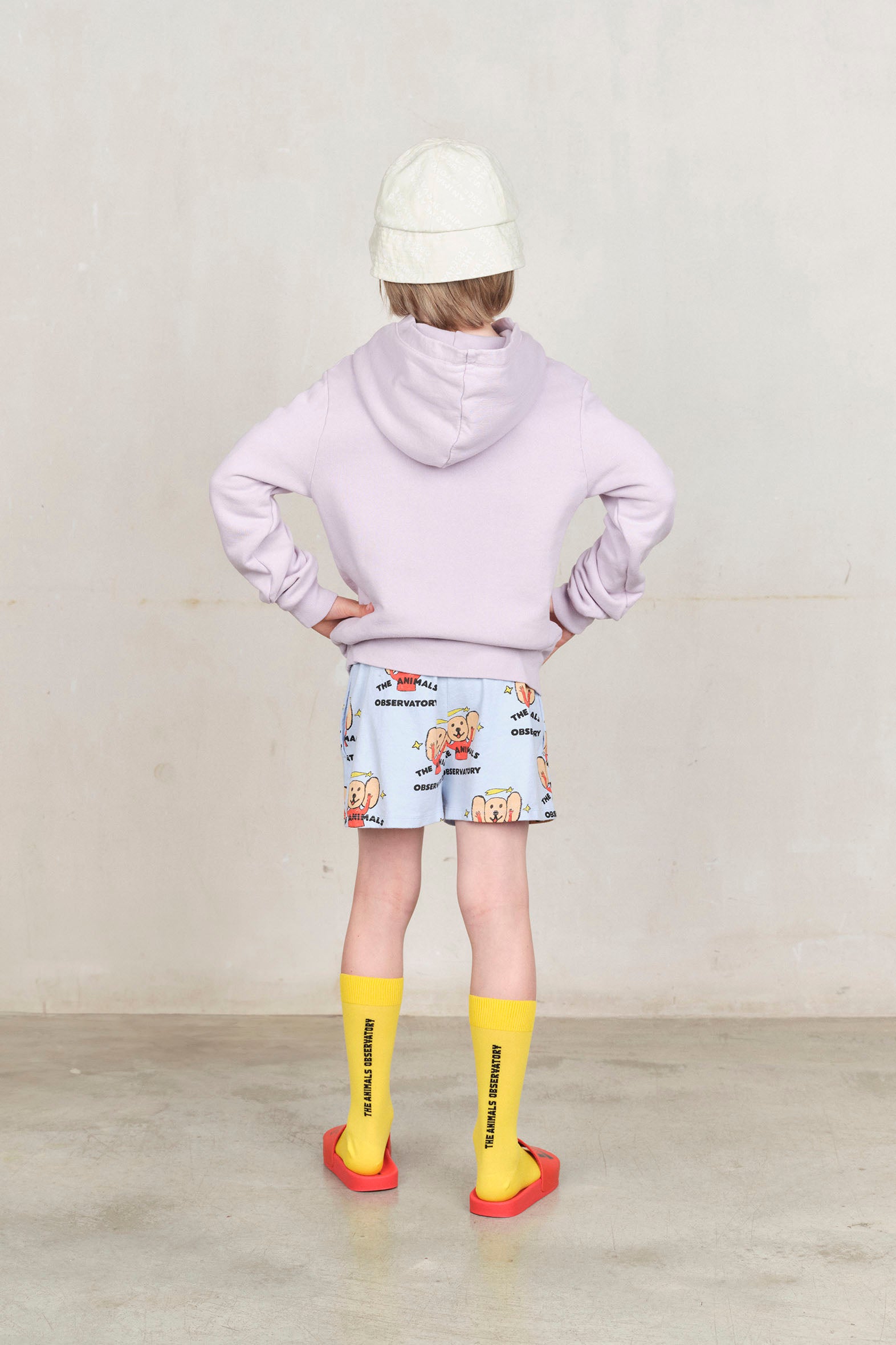 The Animals Observatory | Taurus Kids Hoodie SS25 - Lavand