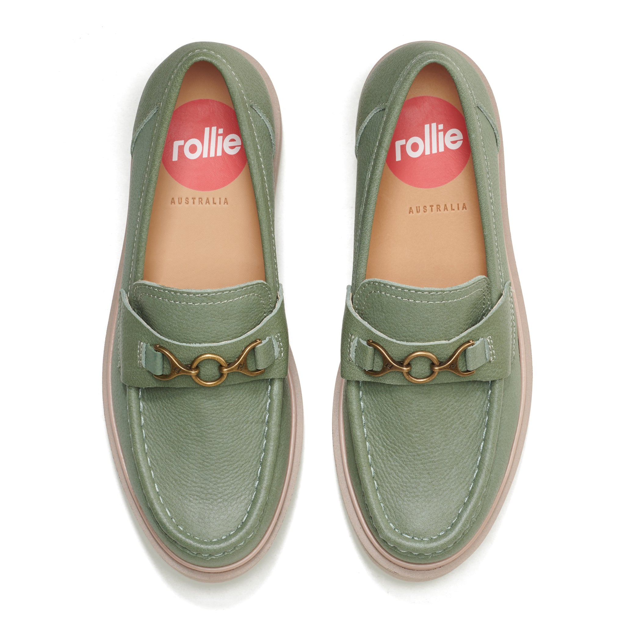 Rollie Nation | Loafer Rise Moss/Latte
