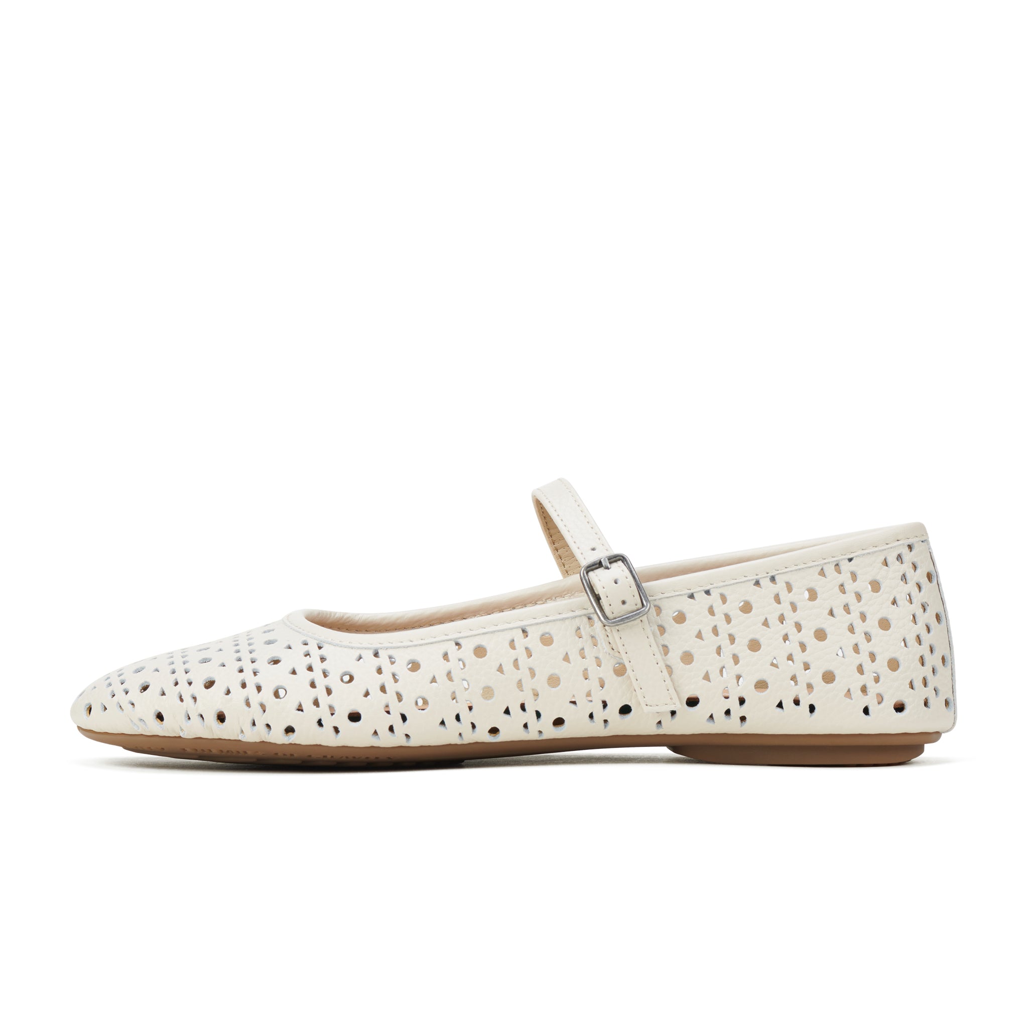 Rollie Nation | Ballet Mary Jane Laser Bone