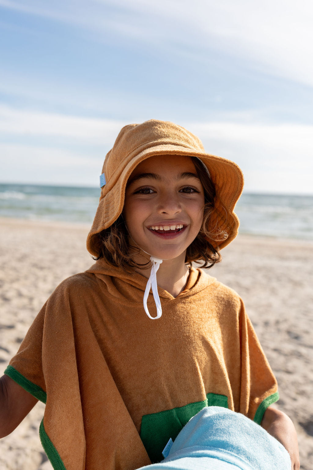 Acorn | Caramel Terry Towelling Bucket Hat